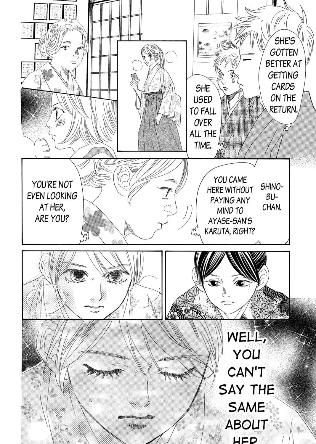Read Chihayafuru chapter 219 image 34 on Lezhin