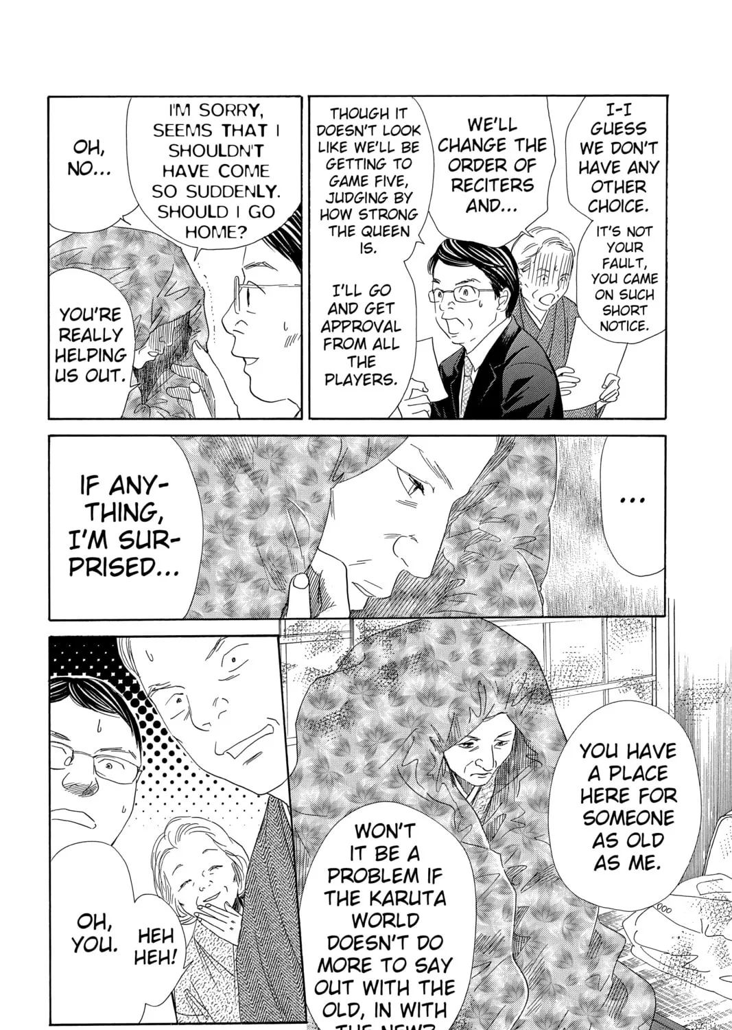 Read Chihayafuru chapter 221 image 6 on Lezhin