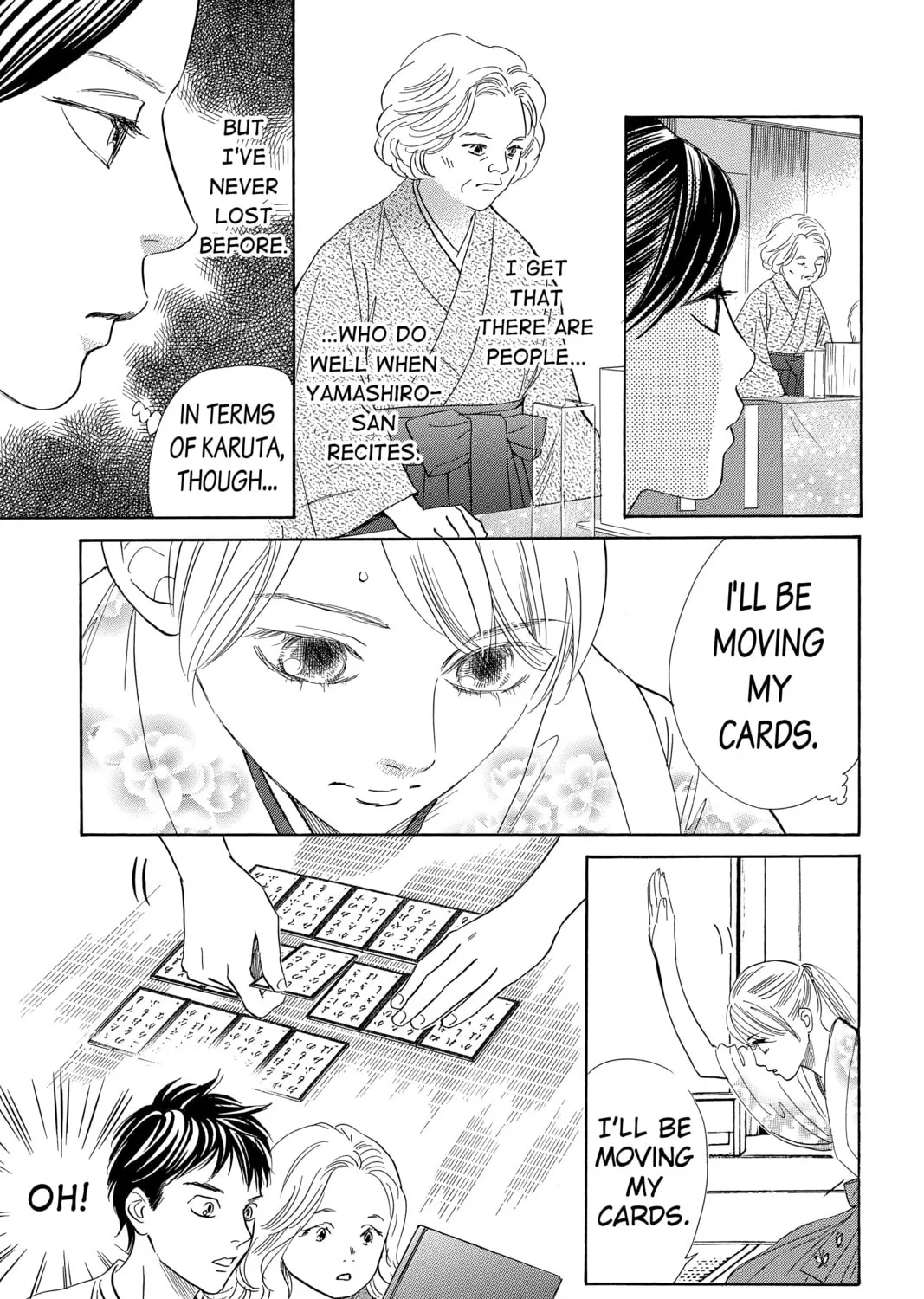 Read Chihayafuru chapter 221 image 72 on Lezhin