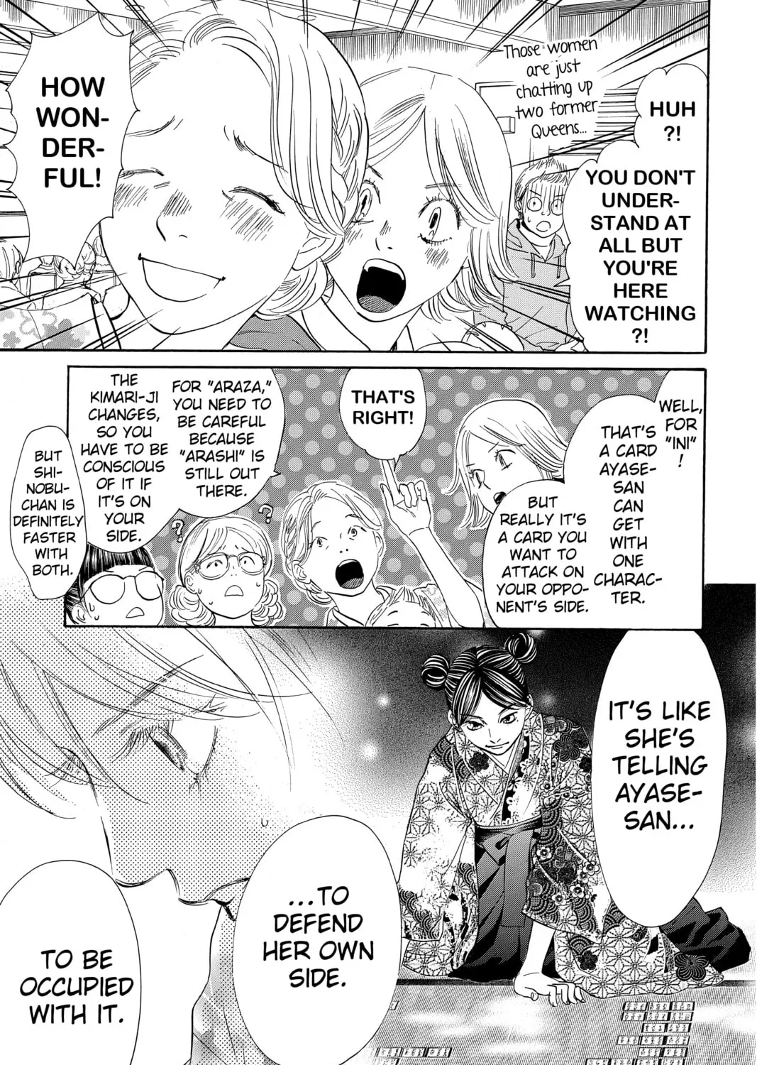 Read Chihayafuru chapter 223 image 56 on Lezhin