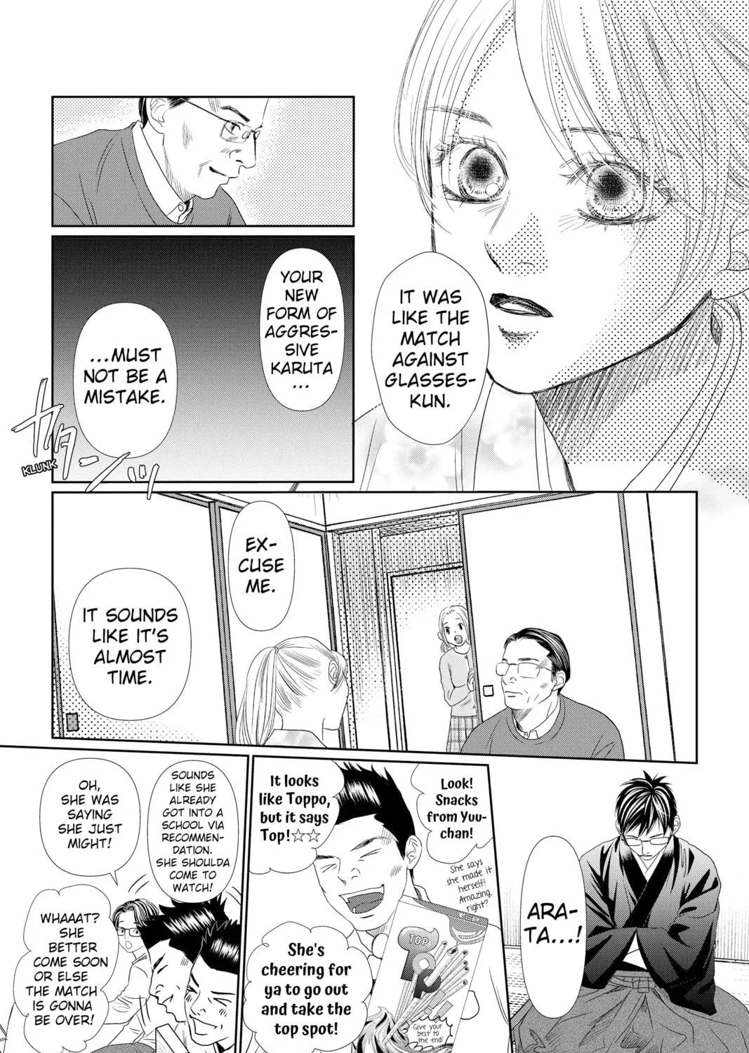Read Chihayafuru chapter 226 image 52 on Lezhin