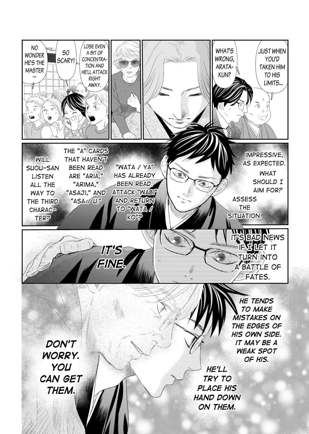 Read Chihayafuru chapter 226 image 8 on Lezhin