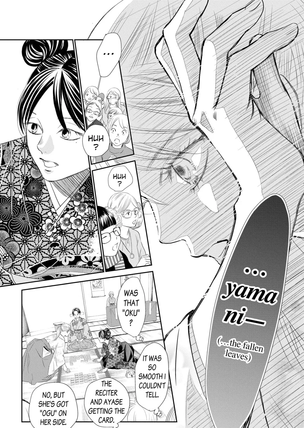 Read Chihayafuru chapter 227 image 62 on Lezhin