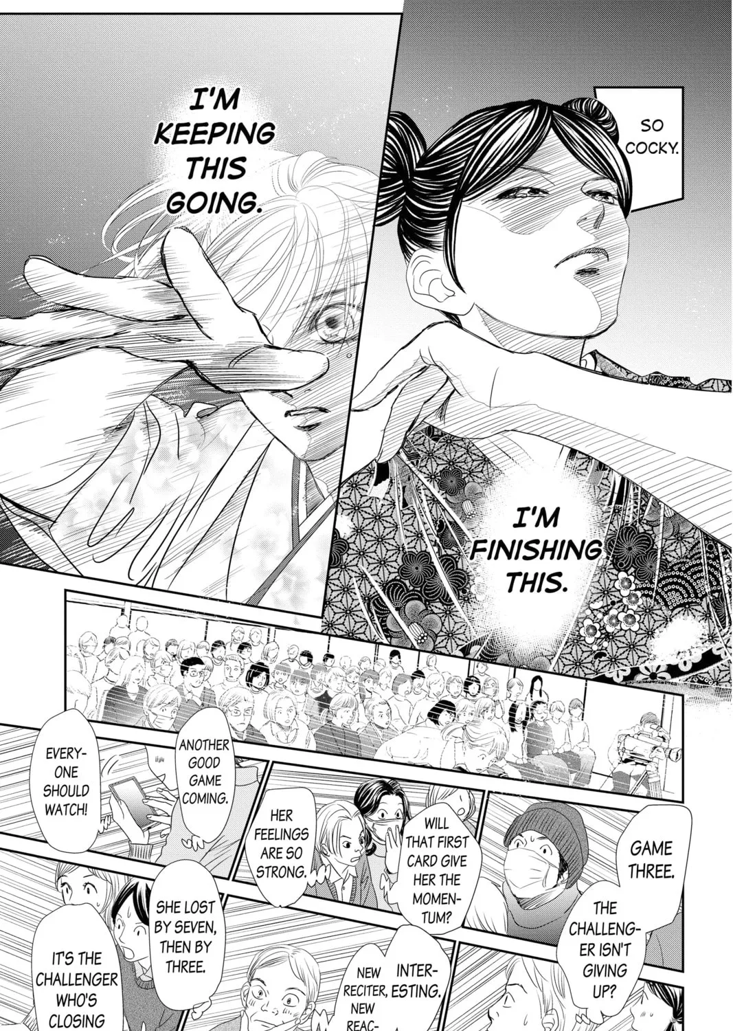 Read Chihayafuru chapter 227 image 72 on Lezhin