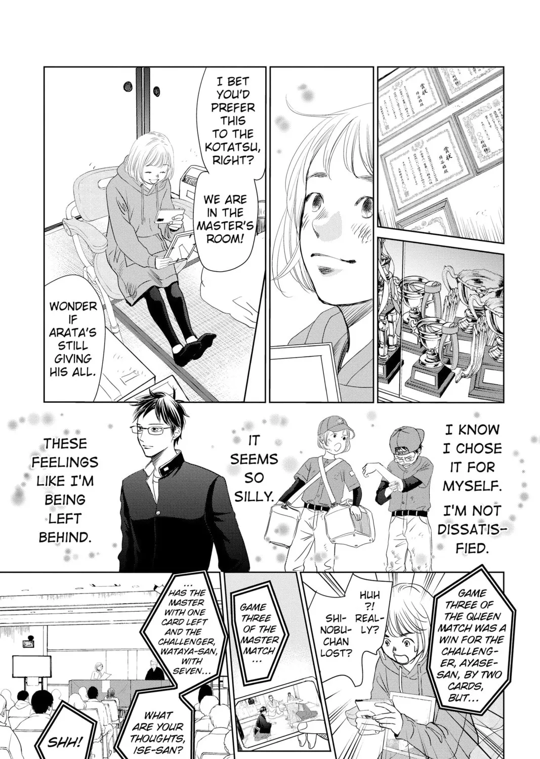 Read Chihayafuru chapter 230 image 36 on Lezhin