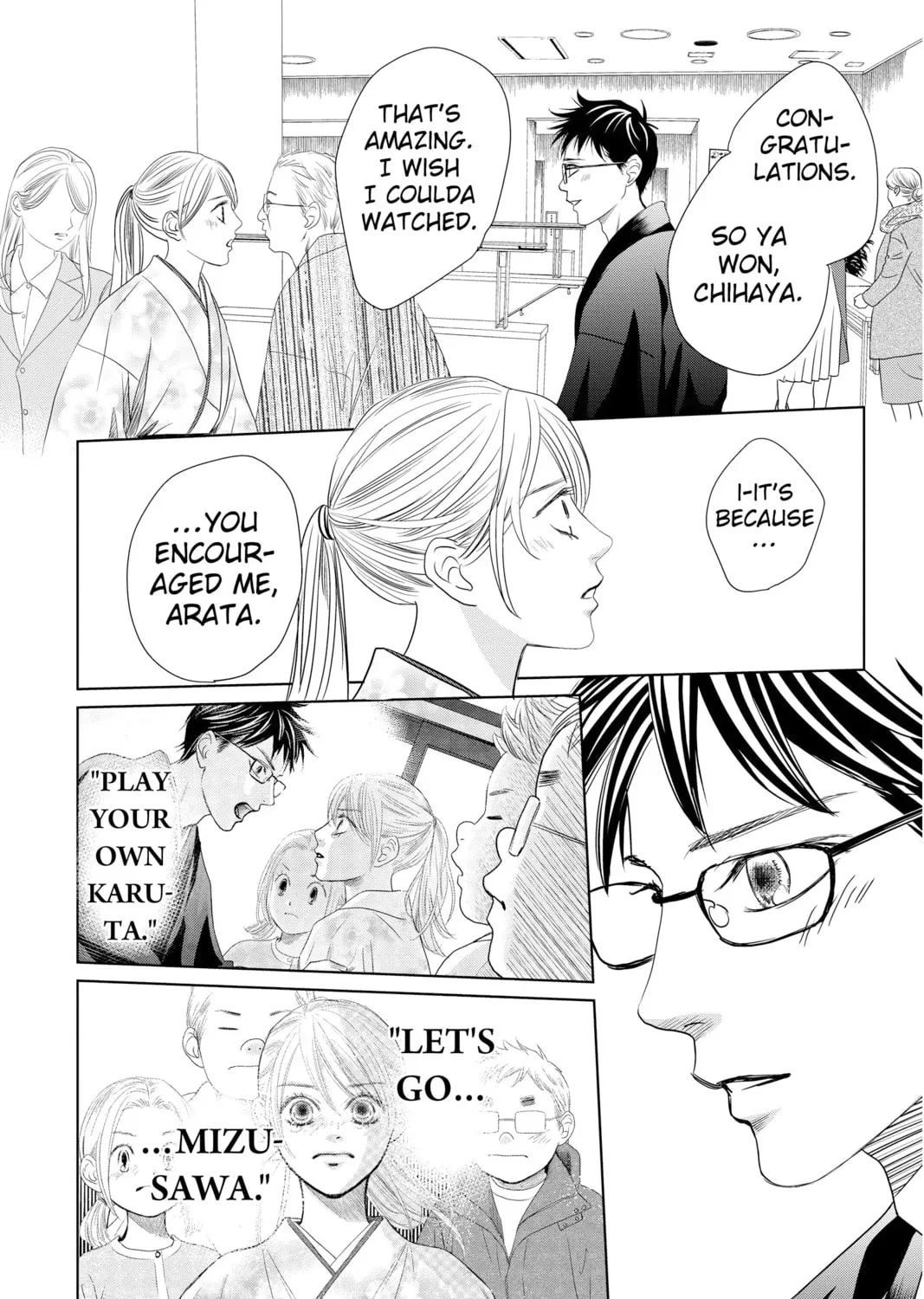 Read Chihayafuru chapter 230 image 60 on Lezhin