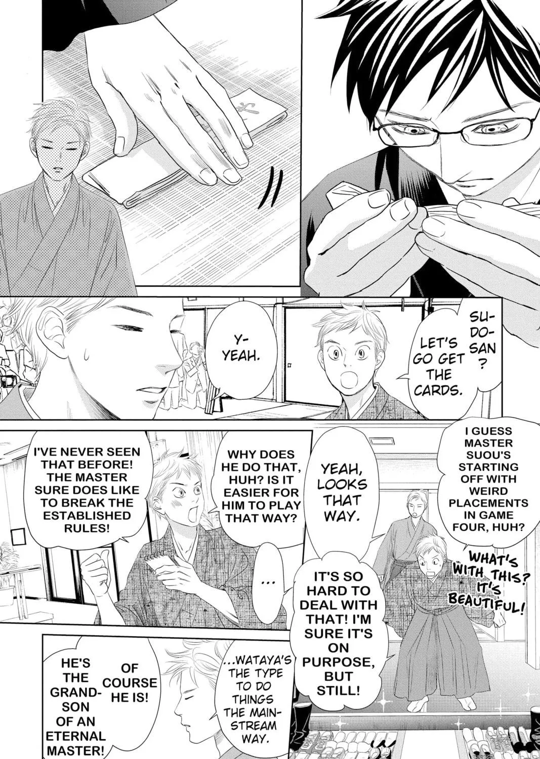 Read Chihayafuru chapter 232 image 18 on Lezhin