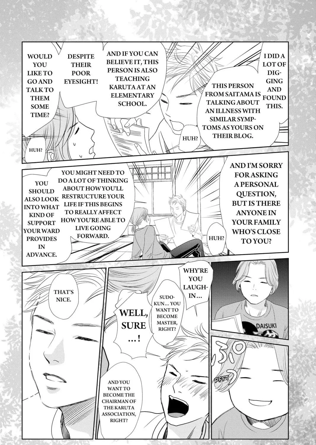 Read Chihayafuru chapter 232 image 46 on Lezhin