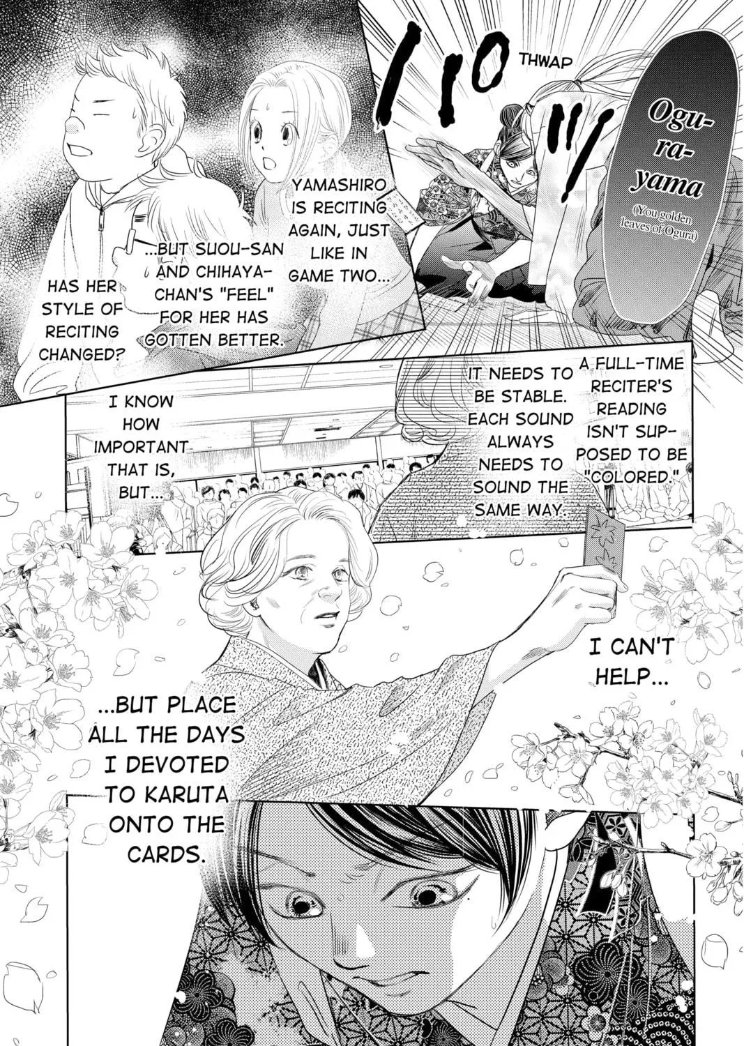 Read Chihayafuru chapter 232 image 52 on Lezhin