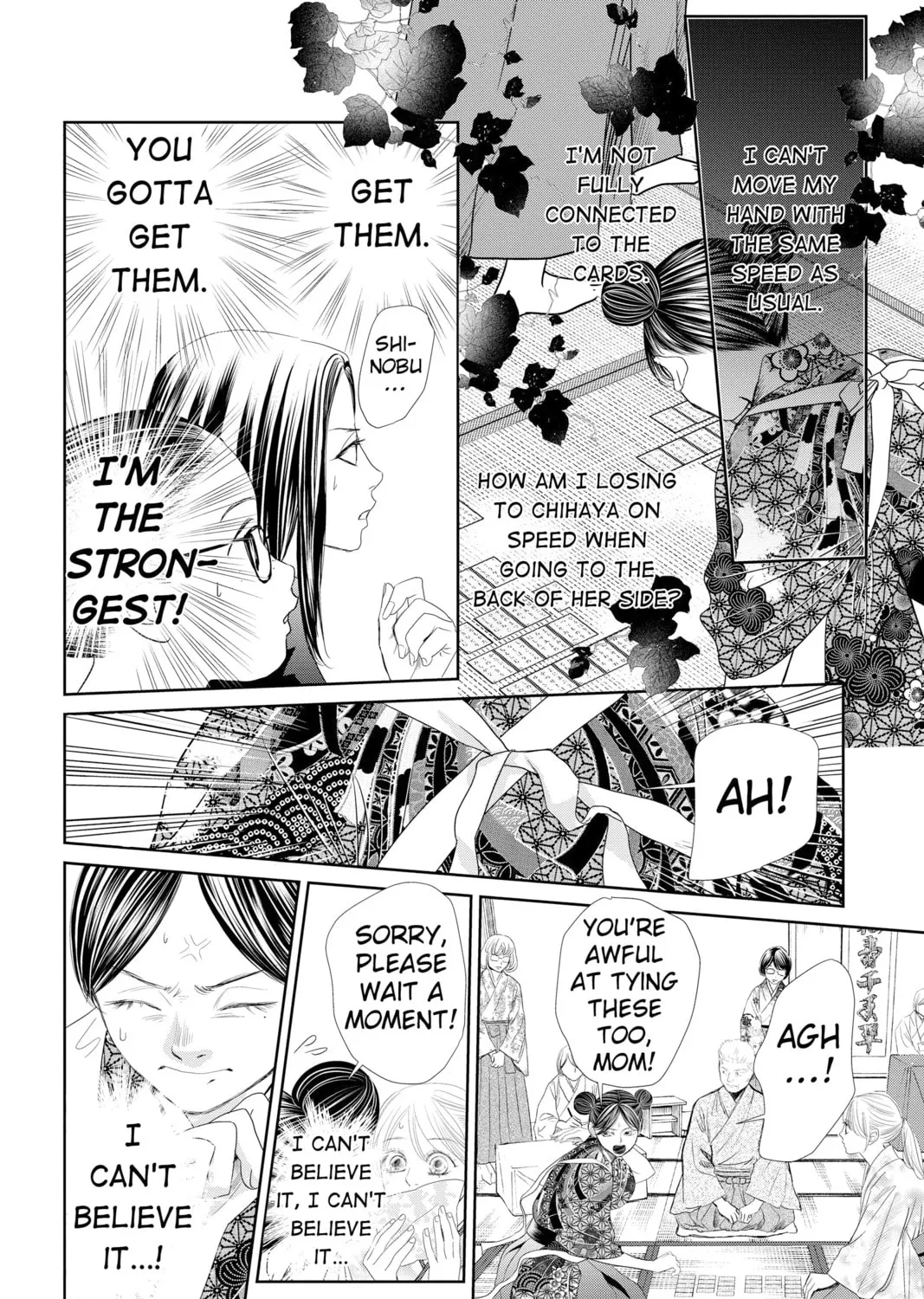 Read Chihayafuru chapter 232 image 54 on Lezhin
