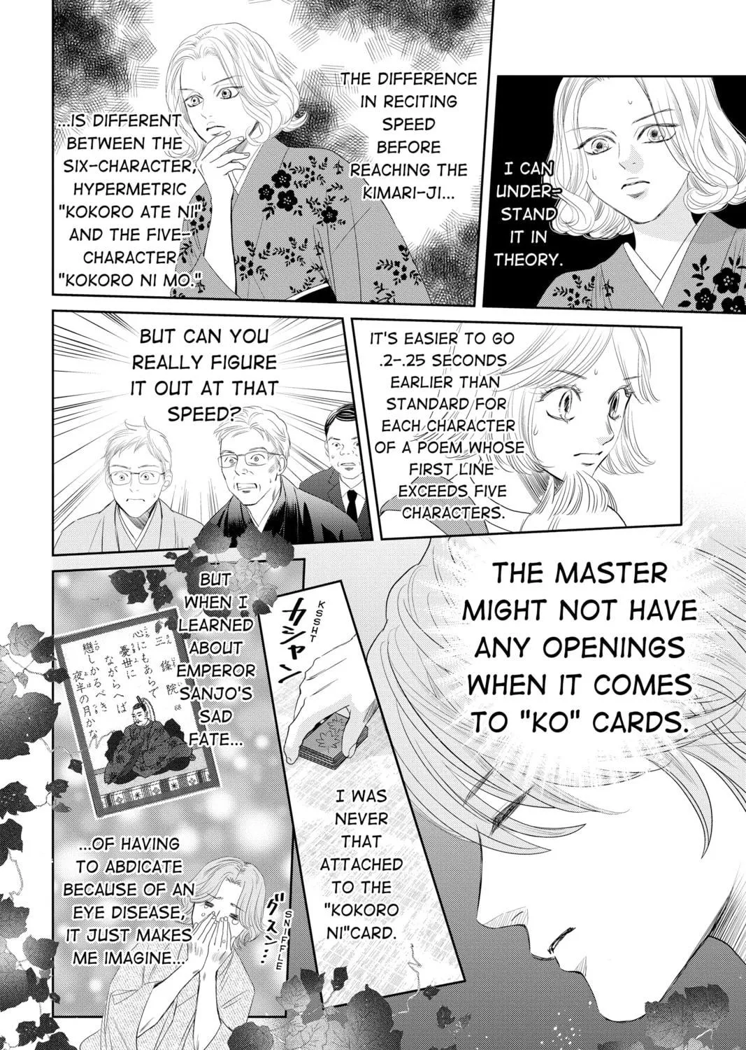 Read Chihayafuru chapter 234 image 18 on Lezhin