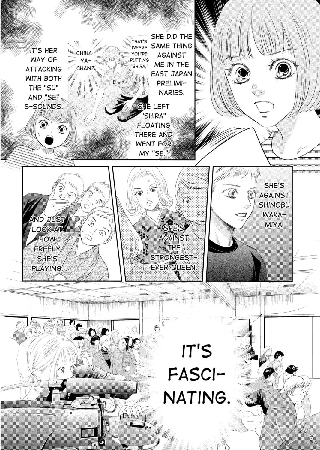 Read Chihayafuru chapter 234 image 58 on Lezhin