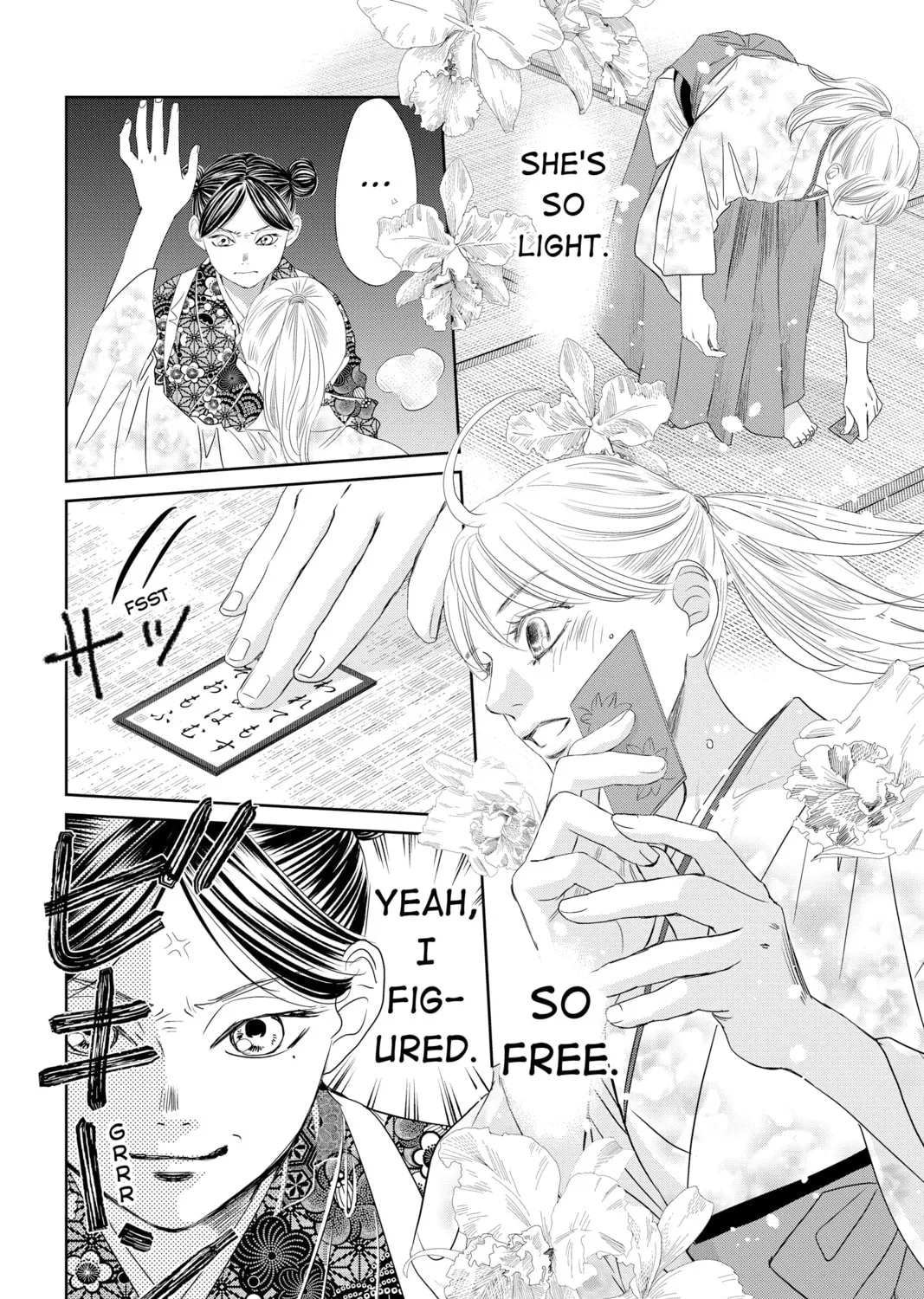 Read Chihayafuru chapter 234 image 74 on Lezhin