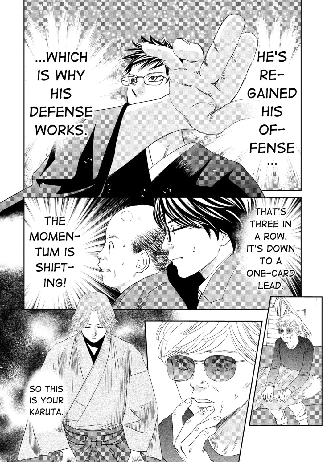 Read Chihayafuru chapter 235 image 44 on Lezhin
