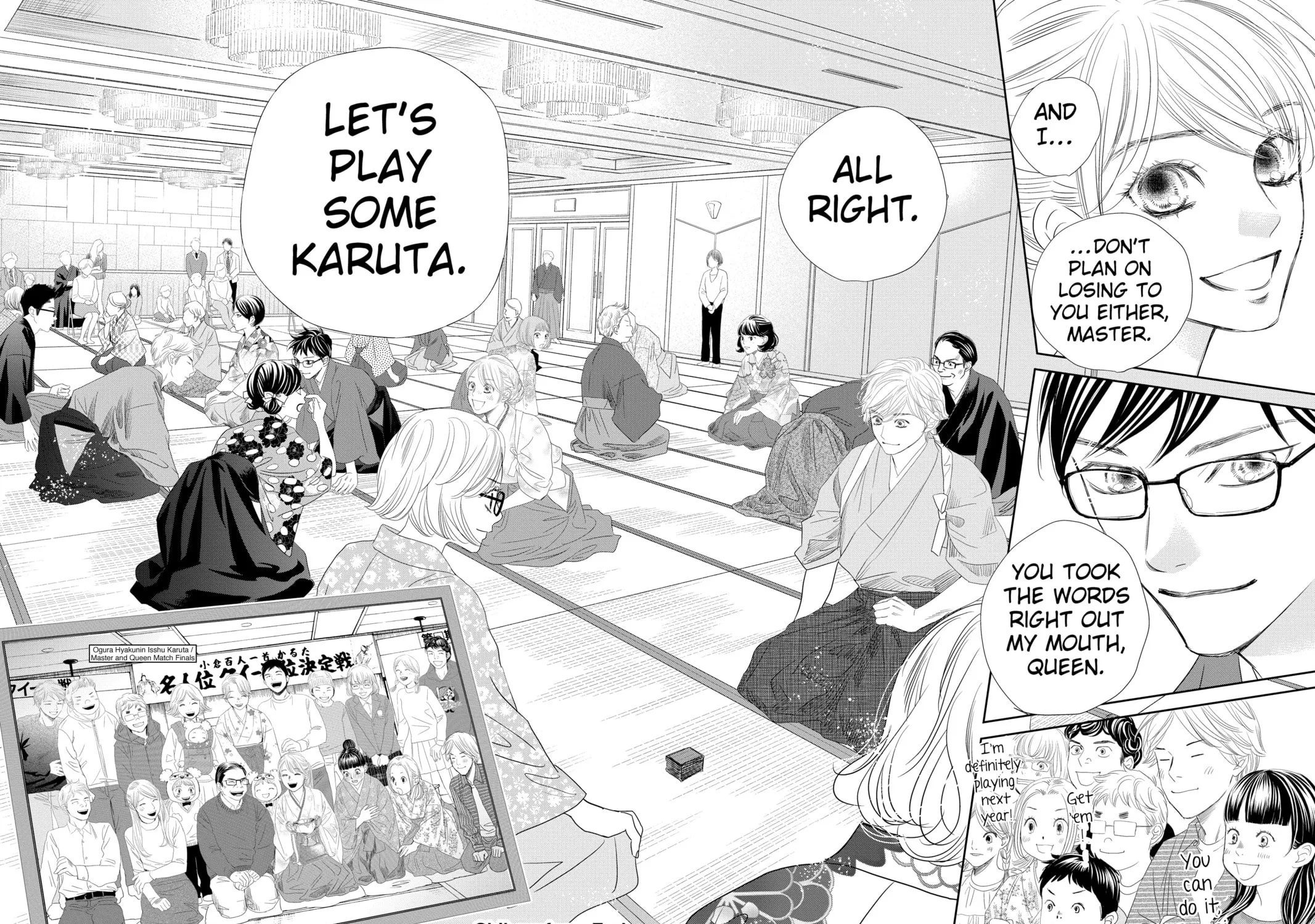 Chihayafuru Chapter 247 page 155 - 