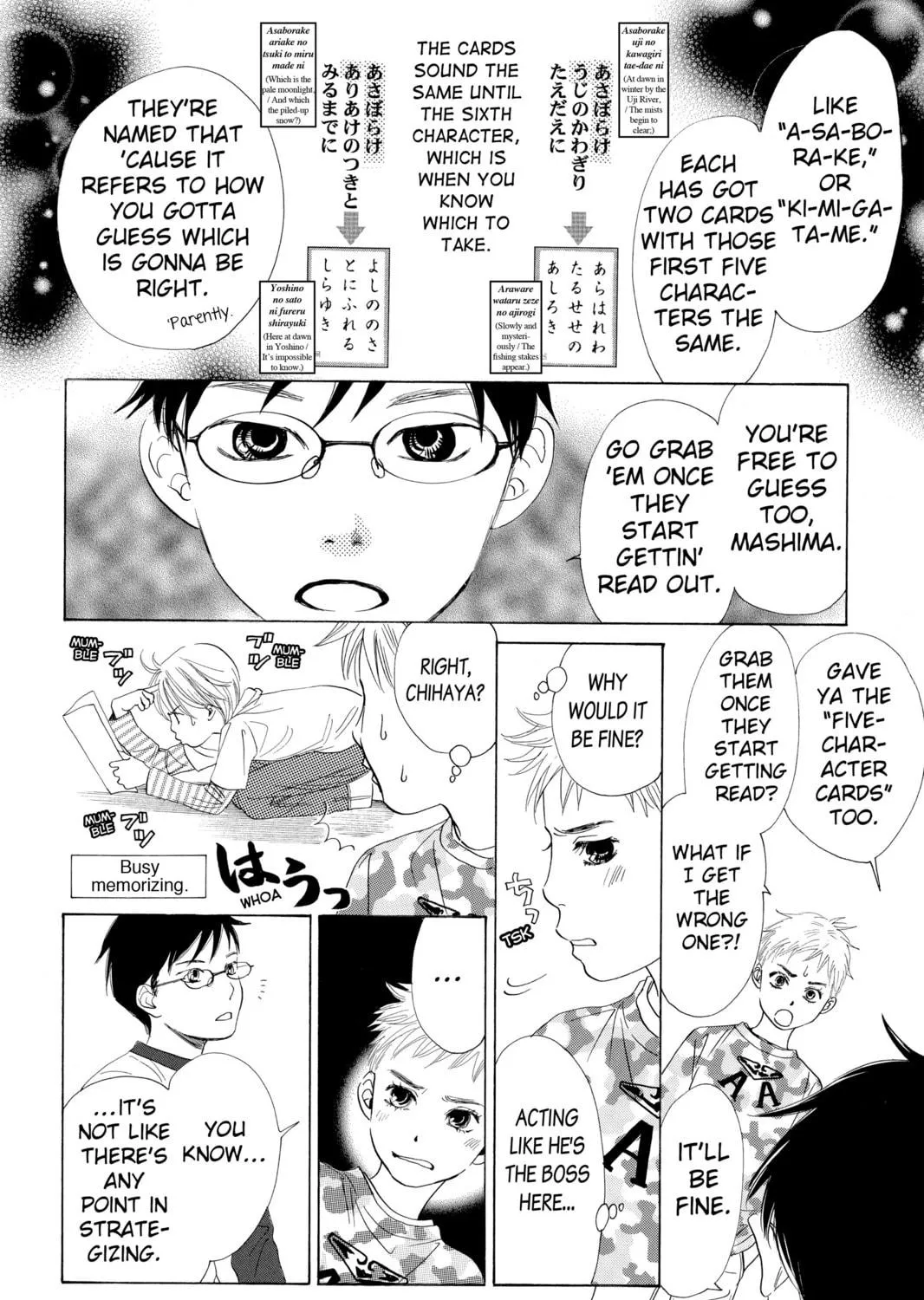 Read Chihayafuru chapter 3 image 28 on Lezhin