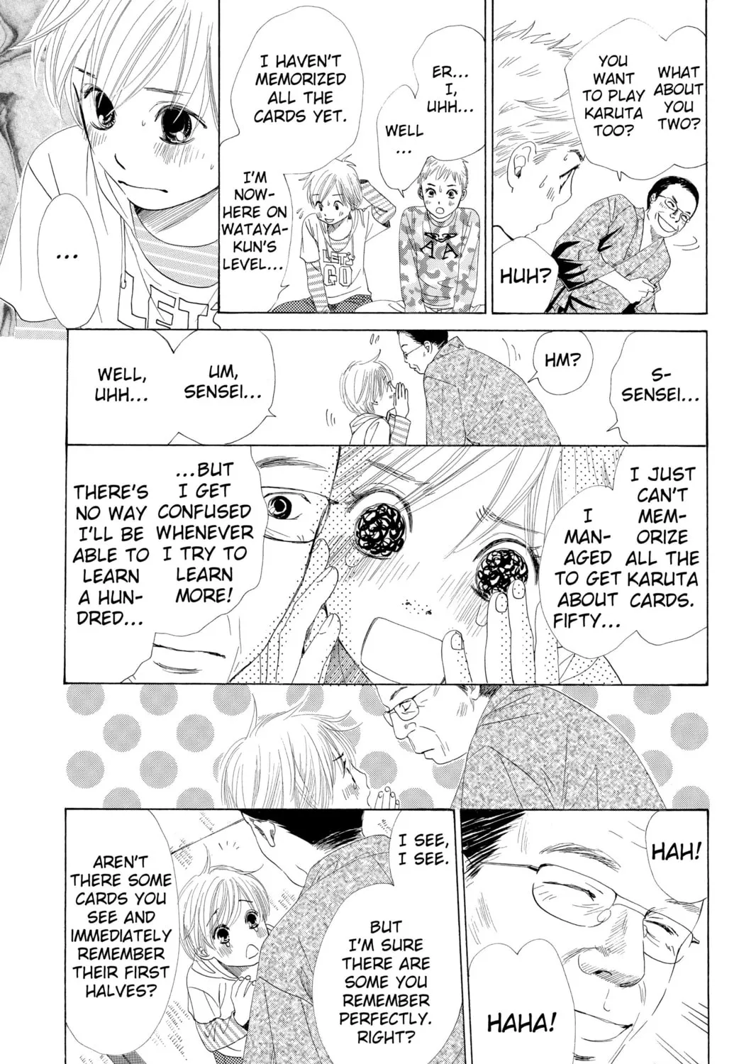 Read Chihayafuru chapter 4 image 12 on Lezhin