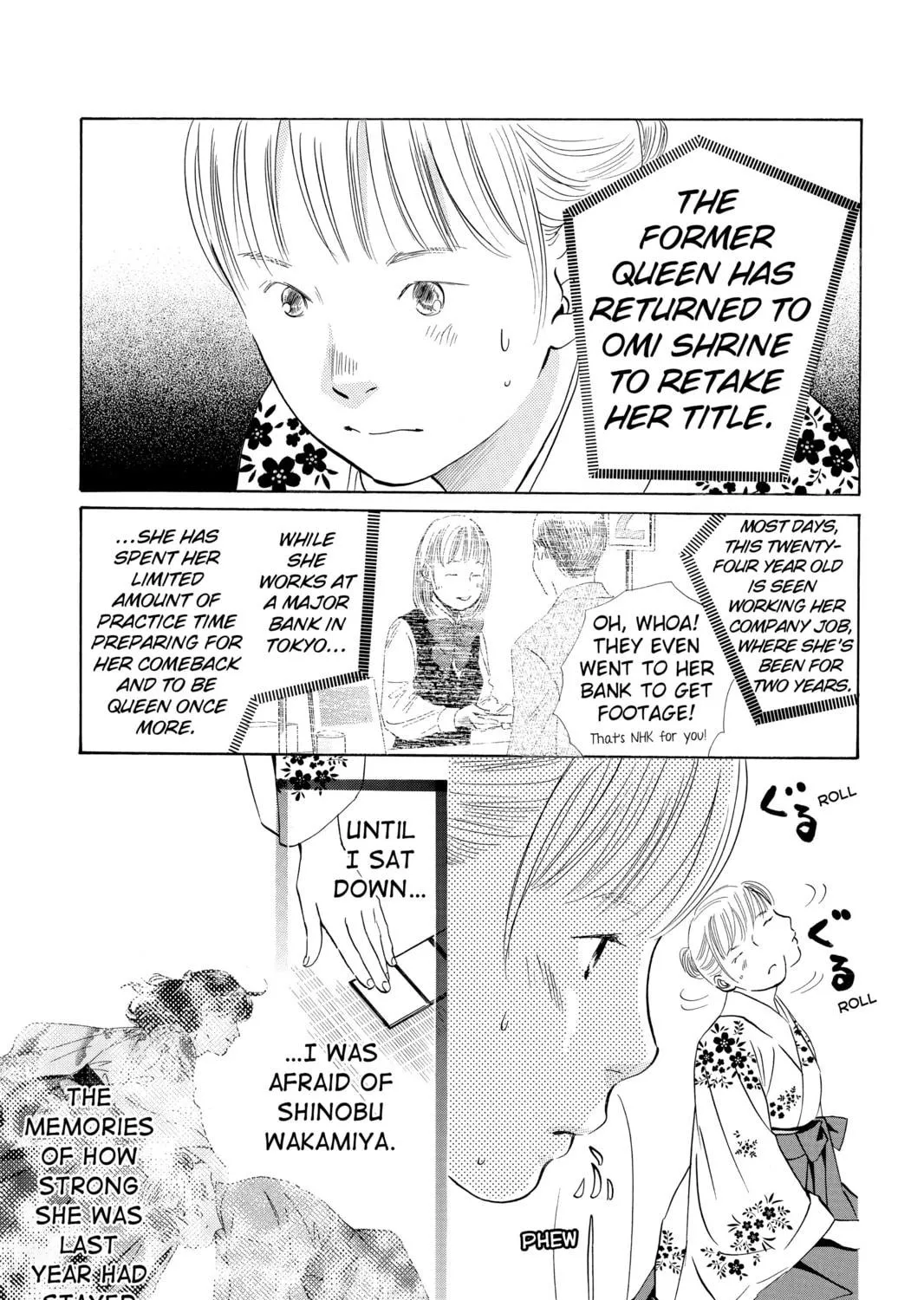 Read Chihayafuru chapter 46 image 8 on Lezhin
