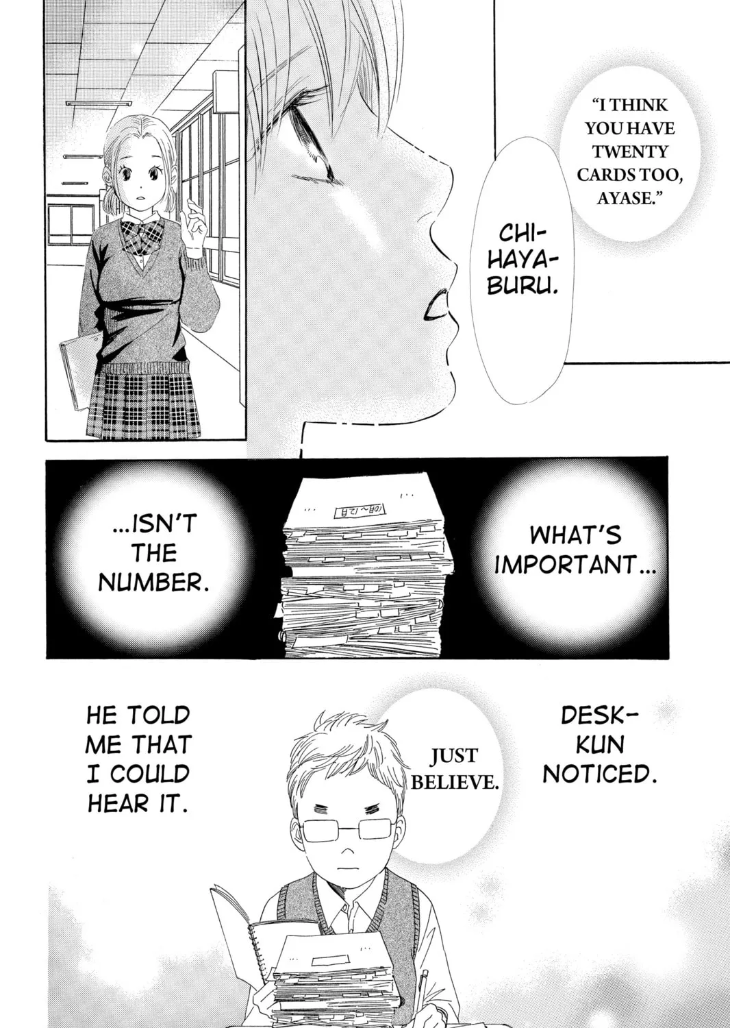 Read Chihayafuru chapter 49 image 14 on Lezhin