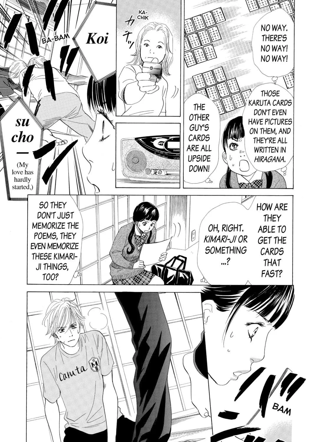 Read Chihayafuru chapter 52 image 8 on Lezhin