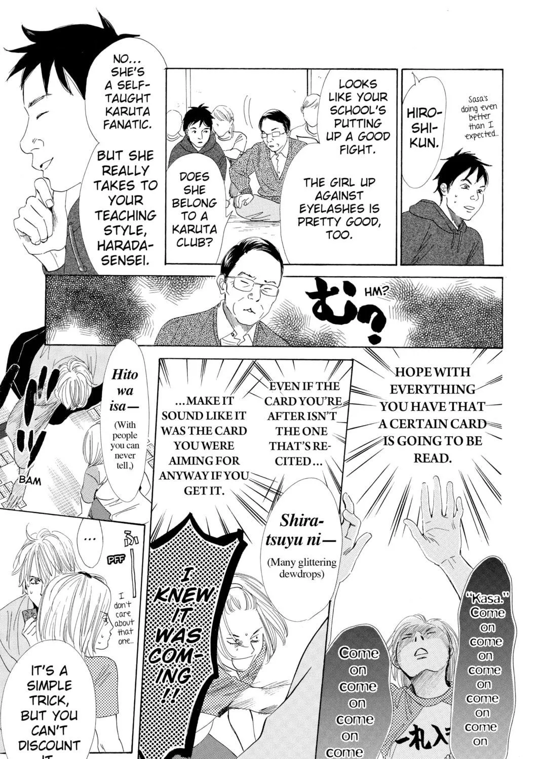 Read Chihayafuru chapter 57 image 8 on Lezhin