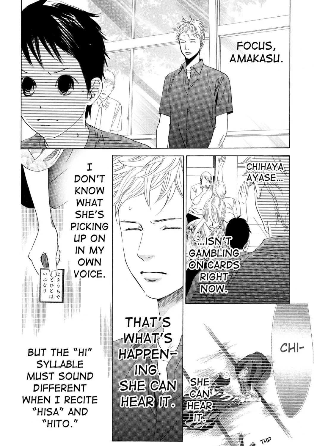 Read Chihayafuru chapter 60 image 10 on Lezhin