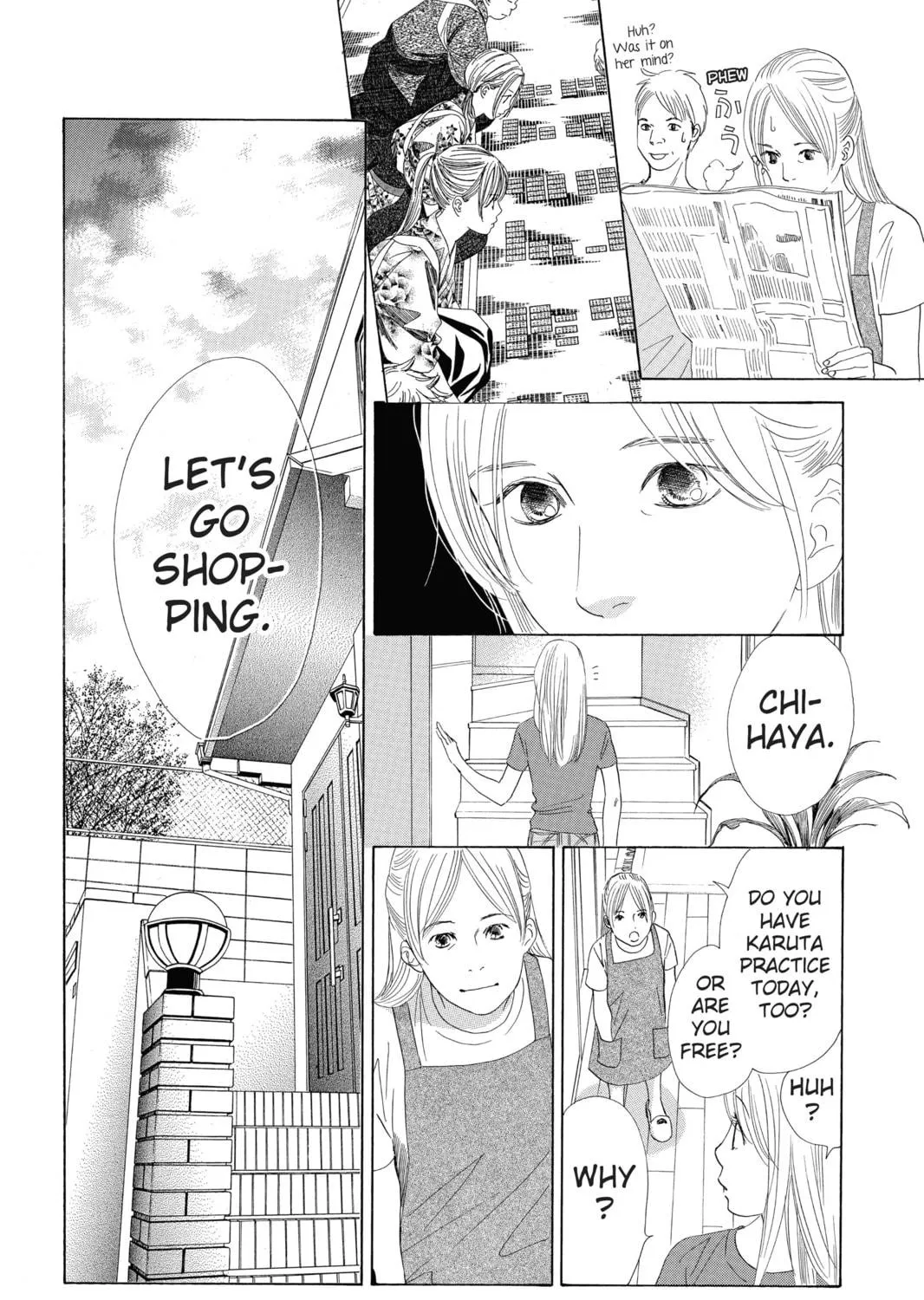 Read Chihayafuru chapter 62 image 10 on Lezhin