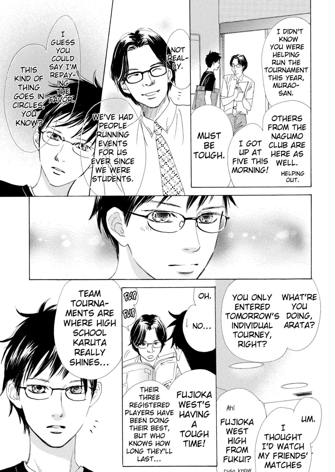 Read Chihayafuru chapter 66 image 16 on Lezhin
