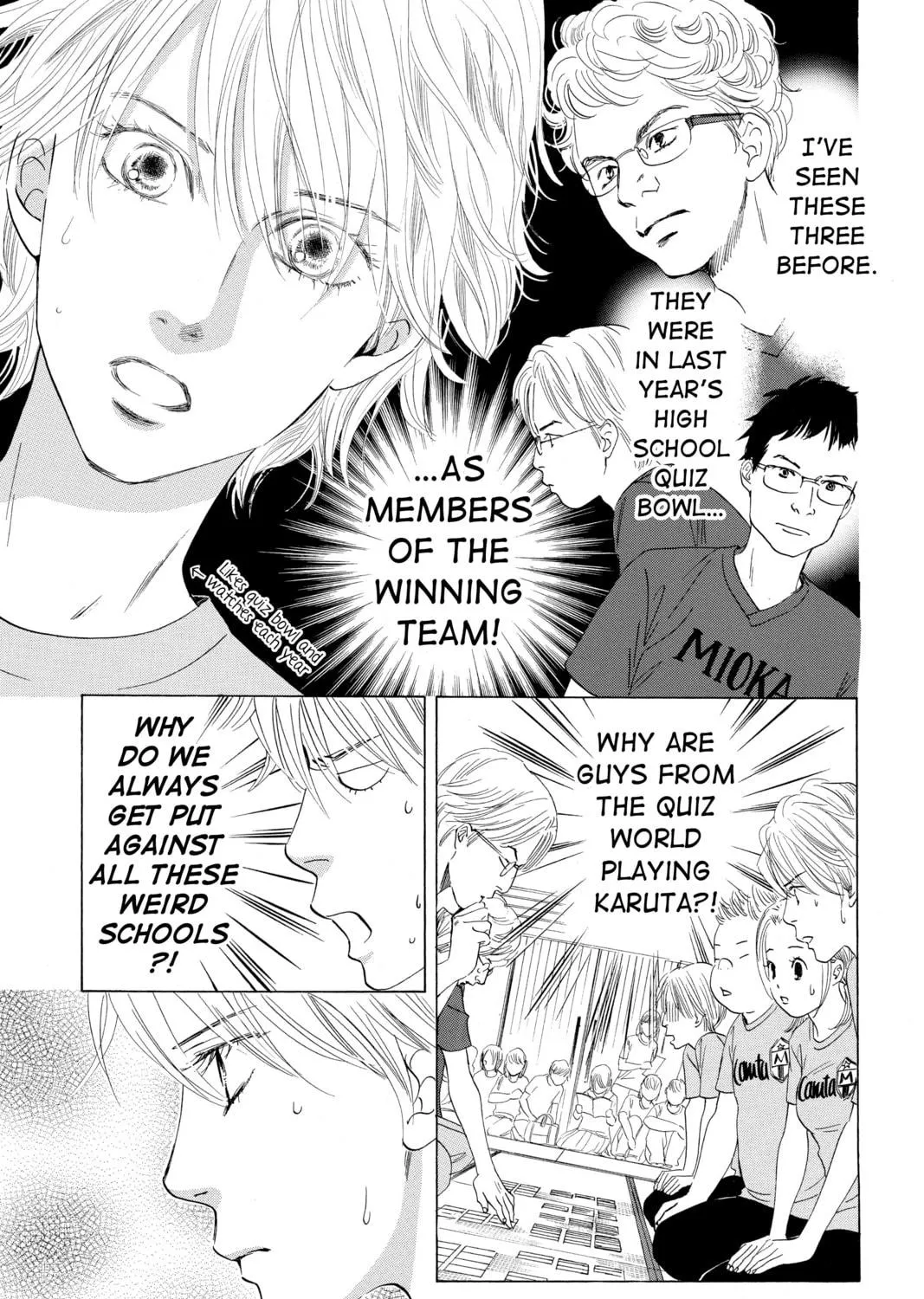 Read Chihayafuru chapter 67 image 8 on Lezhin