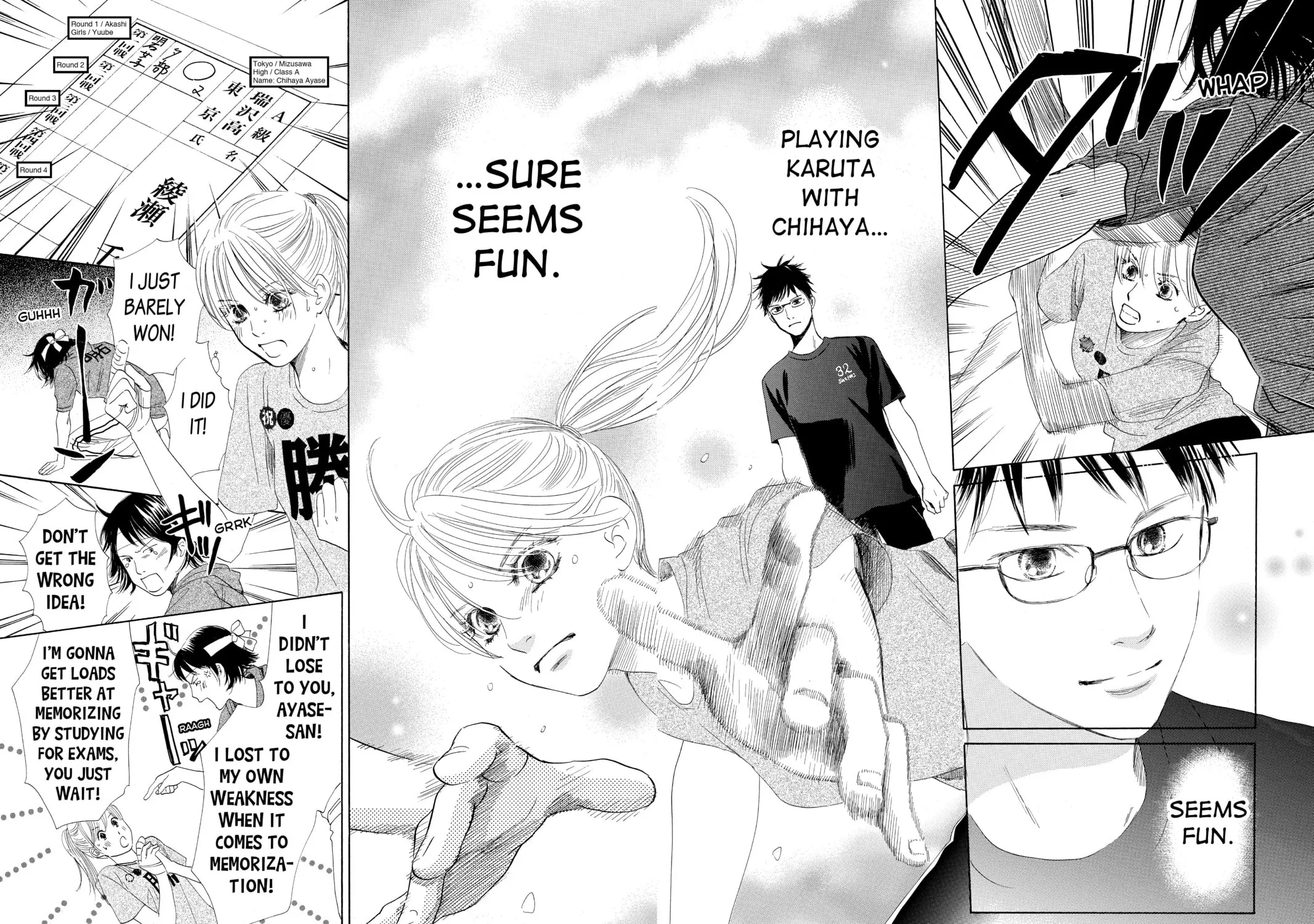 Read Chihayafuru chapter 86 image 22 on Lezhin
