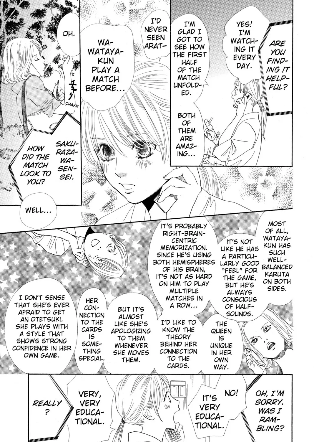 Read Chihayafuru chapter 93 image 20 on Lezhin