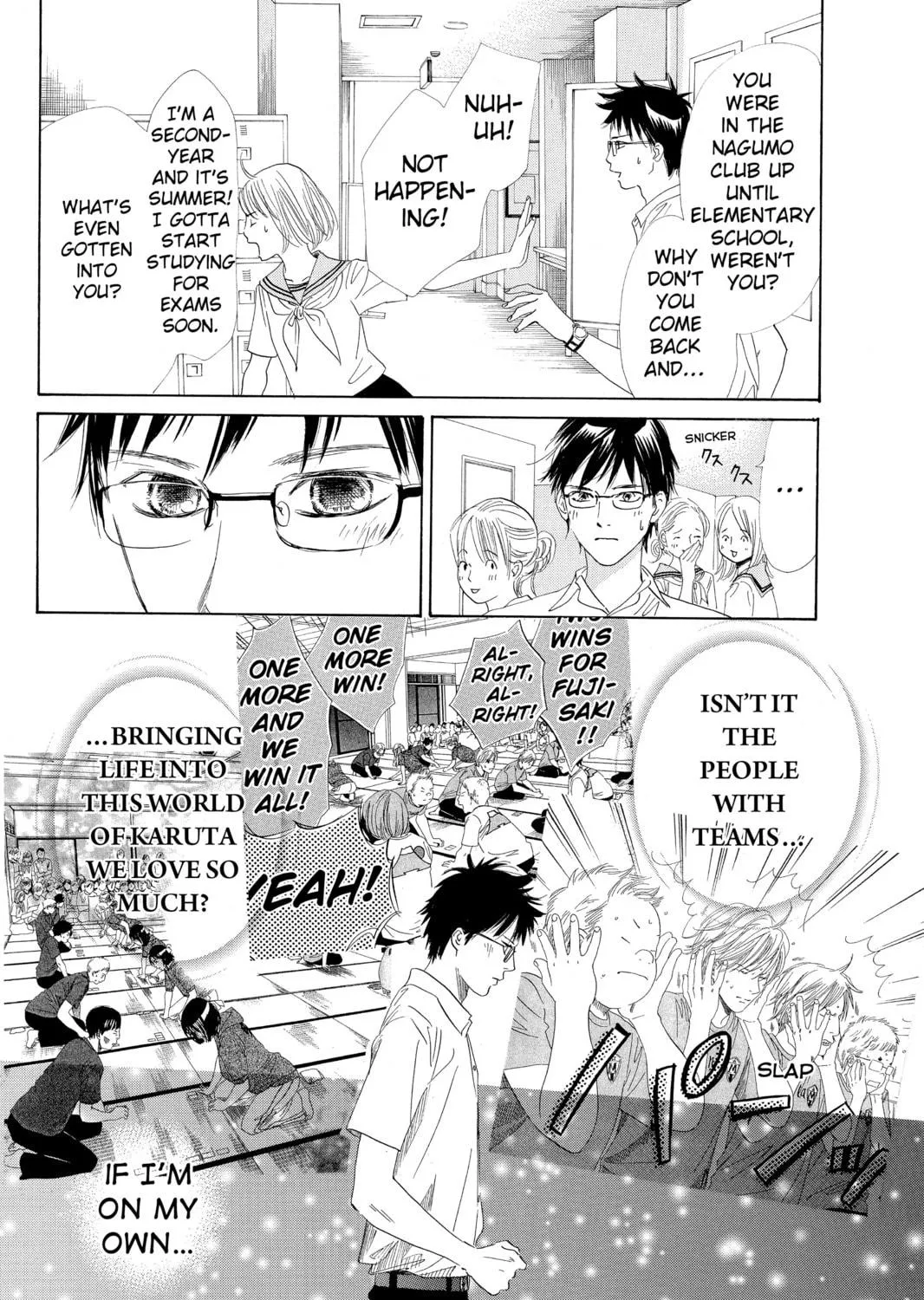 Read Chihayafuru chapter 95 image 10 on Lezhin