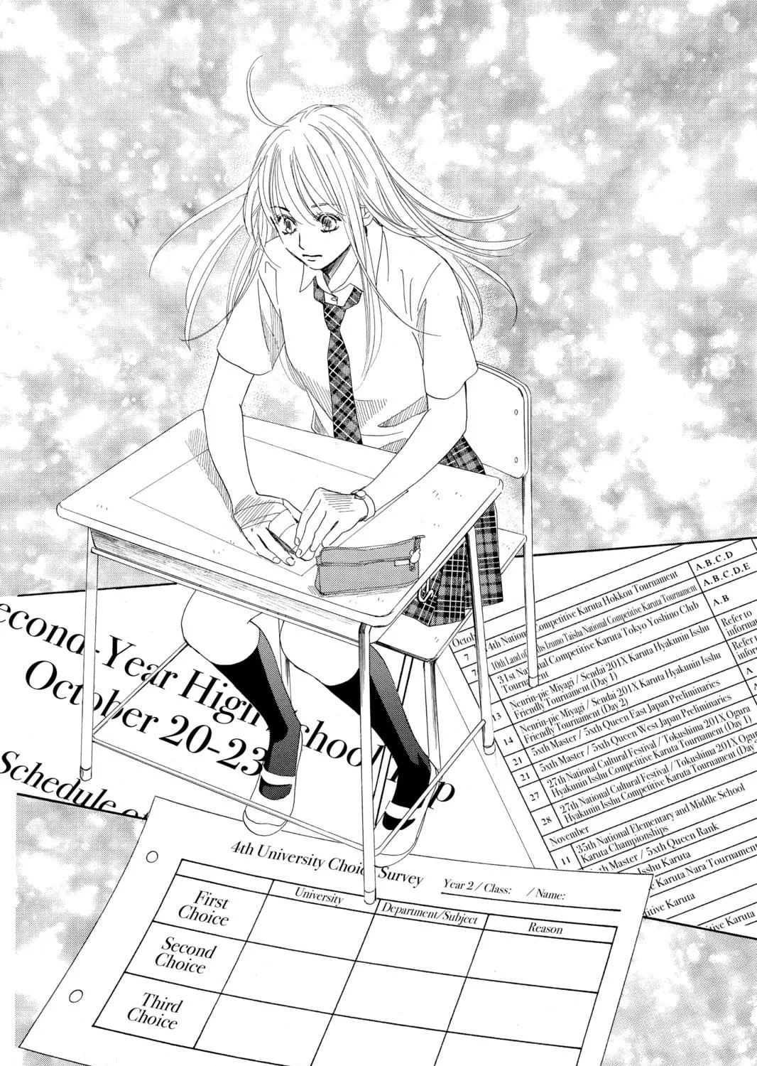 Read Chihayafuru chapter 95 image 64 on Lezhin