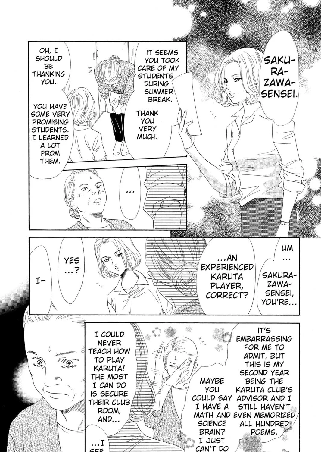 Read Chihayafuru chapter 97 image 28 on Lezhin