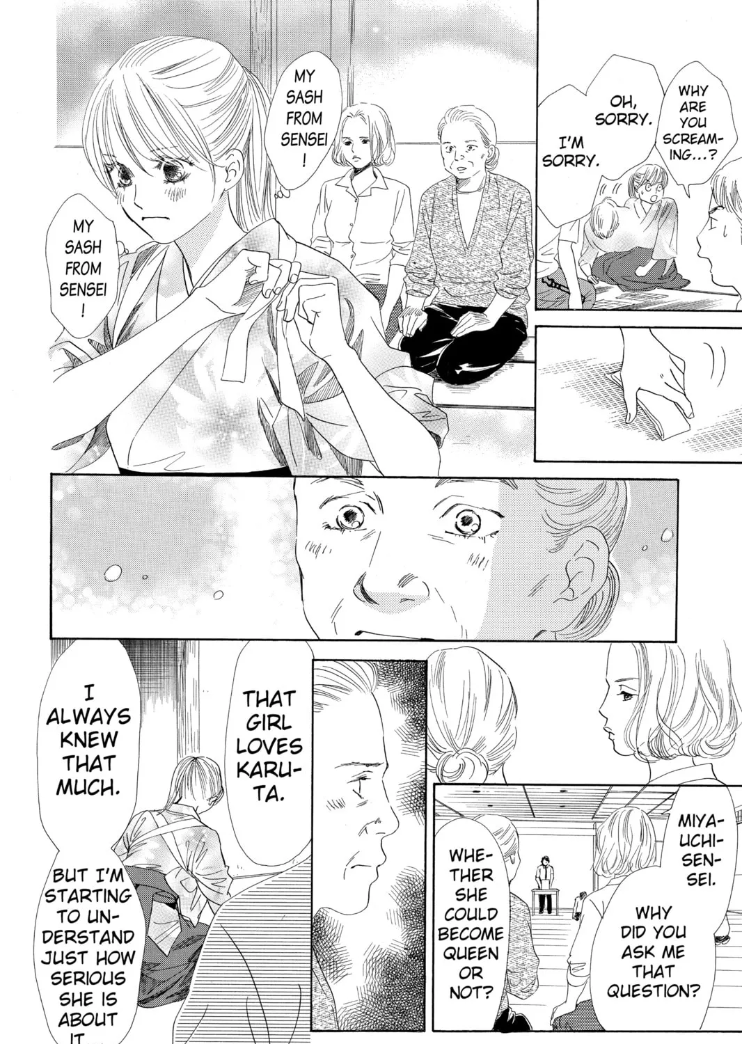 Read Chihayafuru chapter 97 image 54 on Lezhin