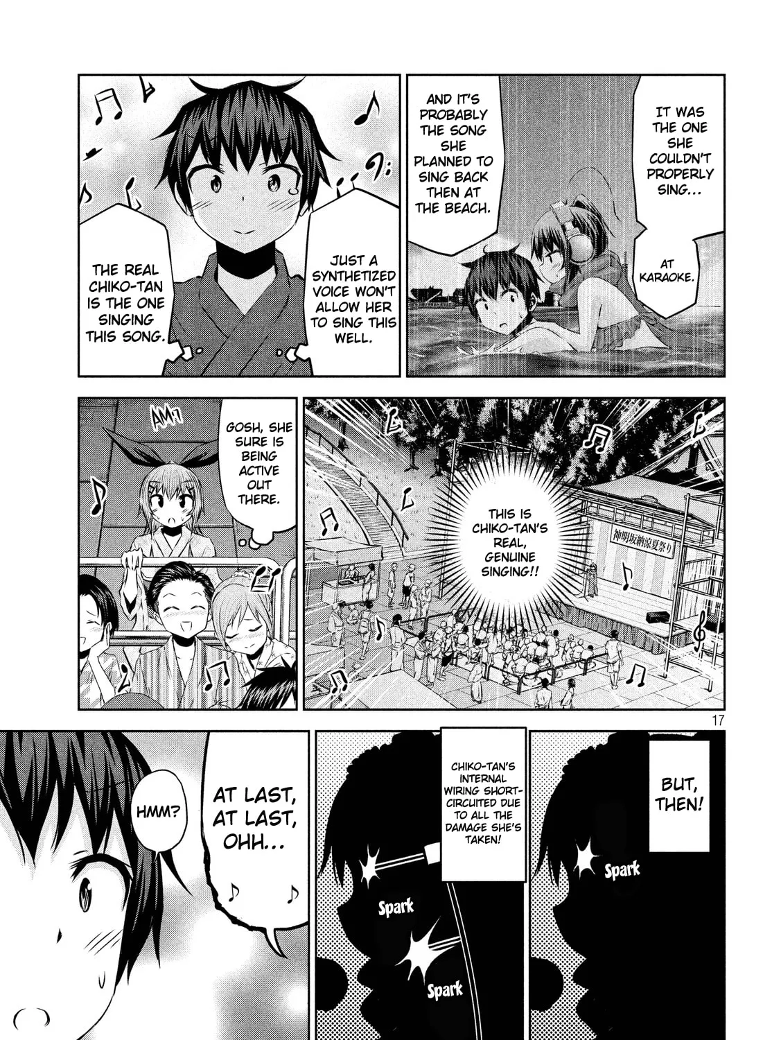 Chikotan, Kowareru Chapter 44 page 33 - 