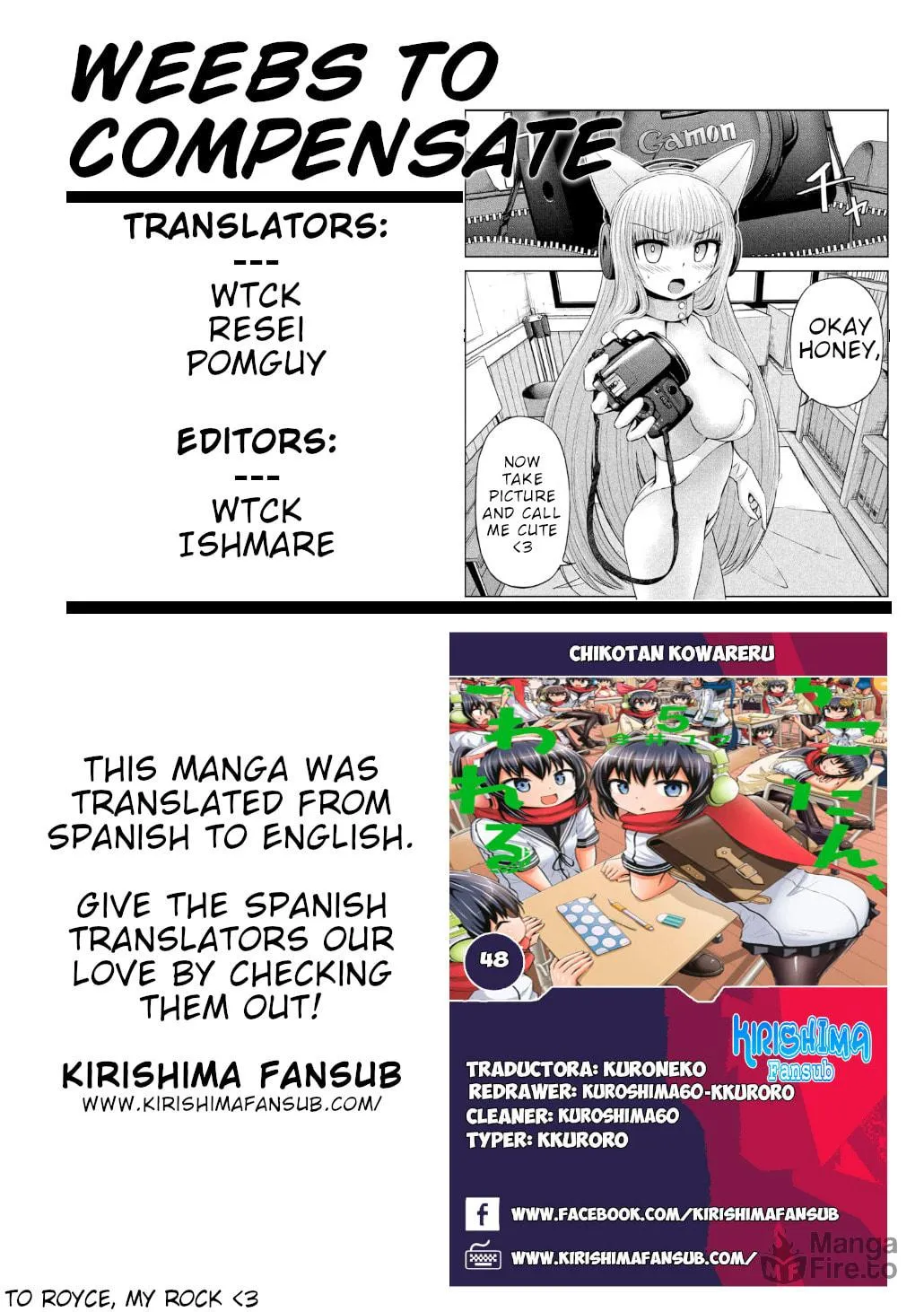 Chikotan, Kowareru Chapter 48 page 19 - 