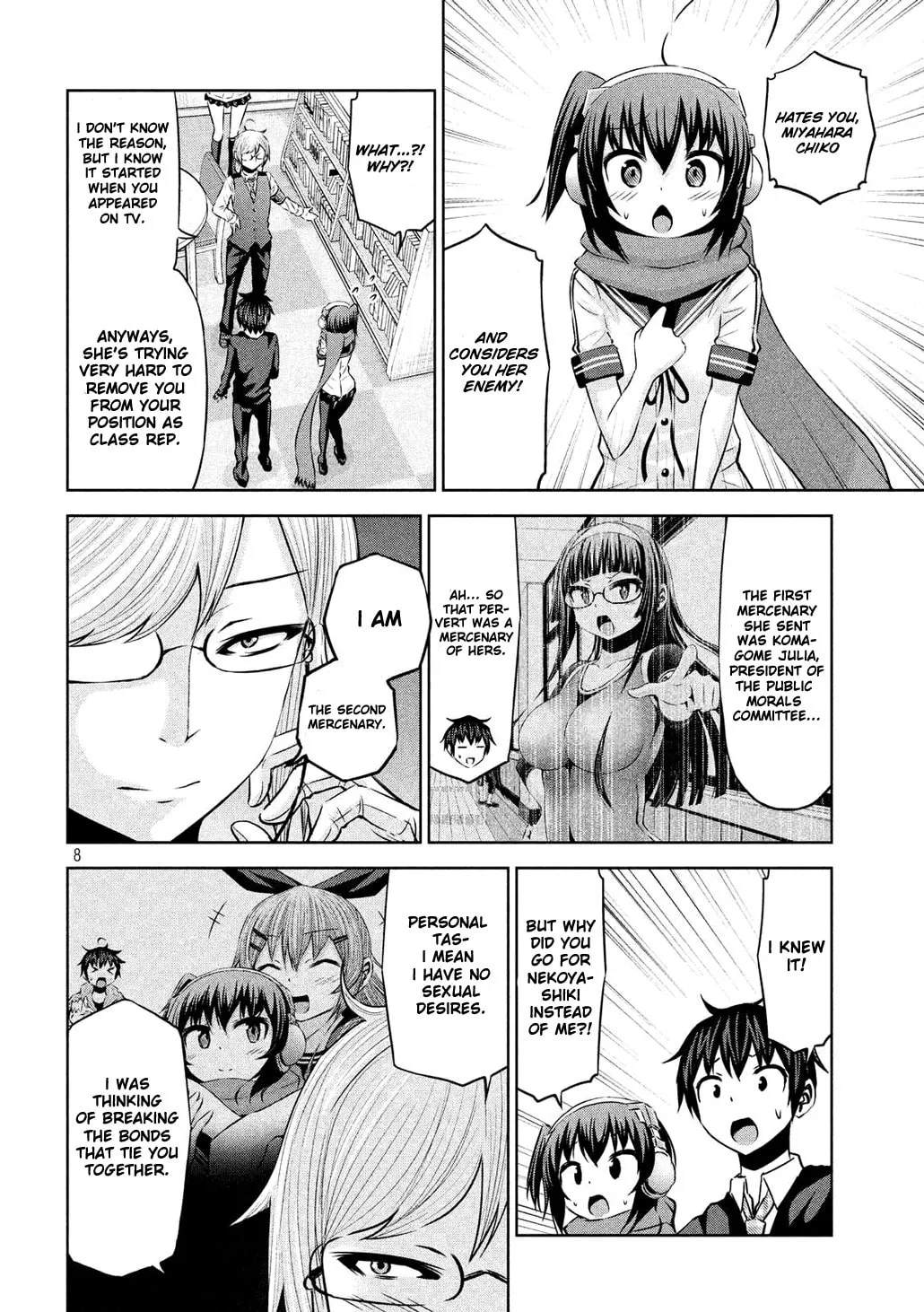 Chikotan, Kowareru Chapter 54 page 8 - 