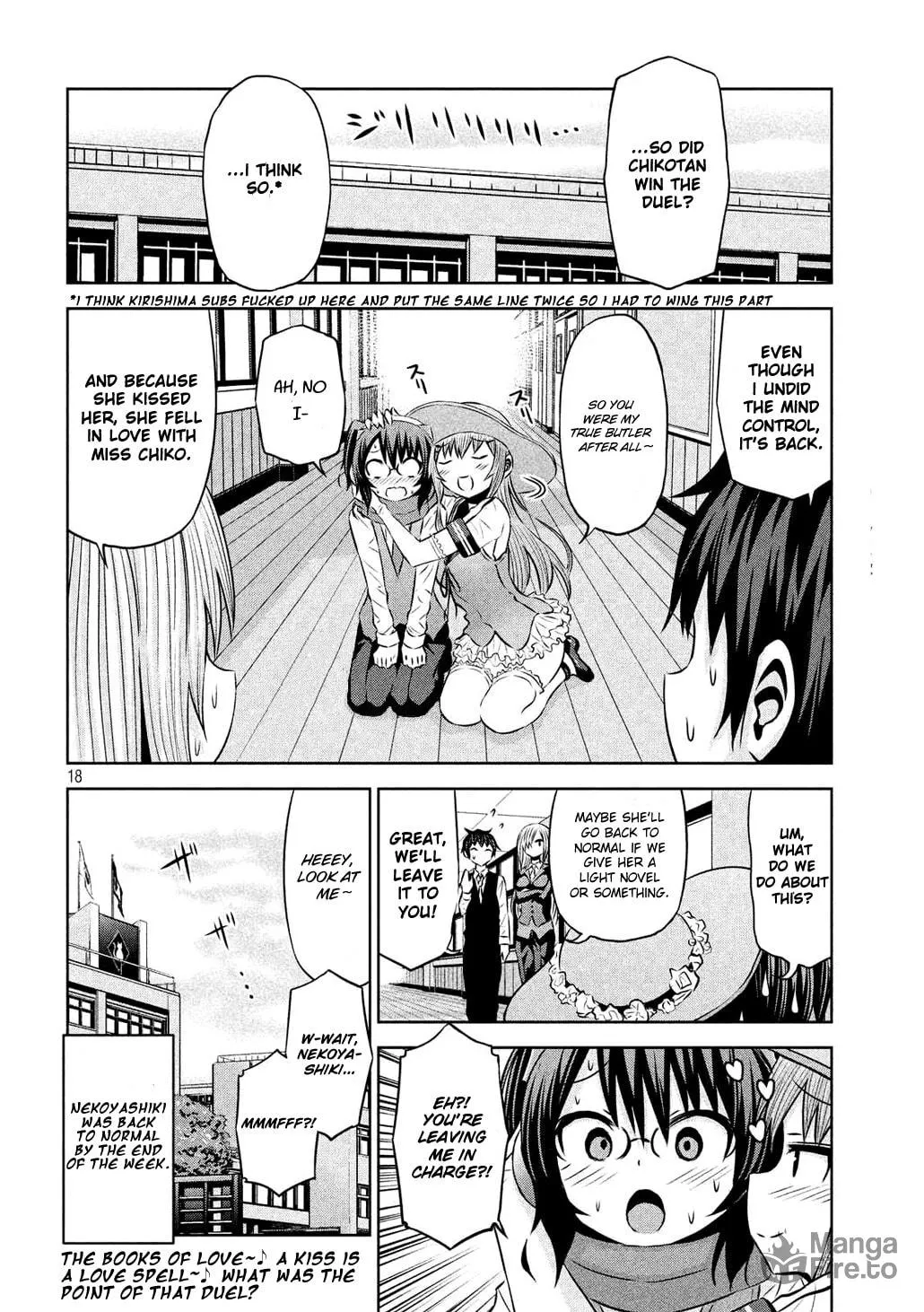 Chikotan, Kowareru Chapter 55 page 18 - 
