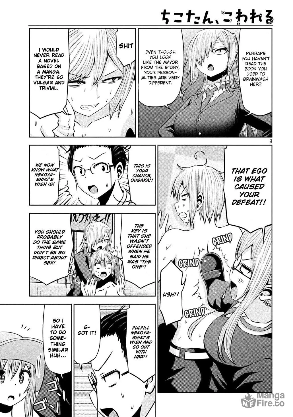 Chikotan, Kowareru Chapter 55 page 9 - 