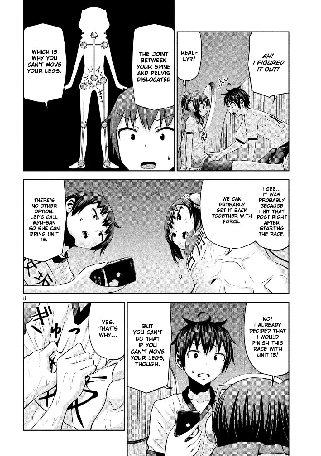 Chikotan, Kowareru Chapter 56 page 8 - 