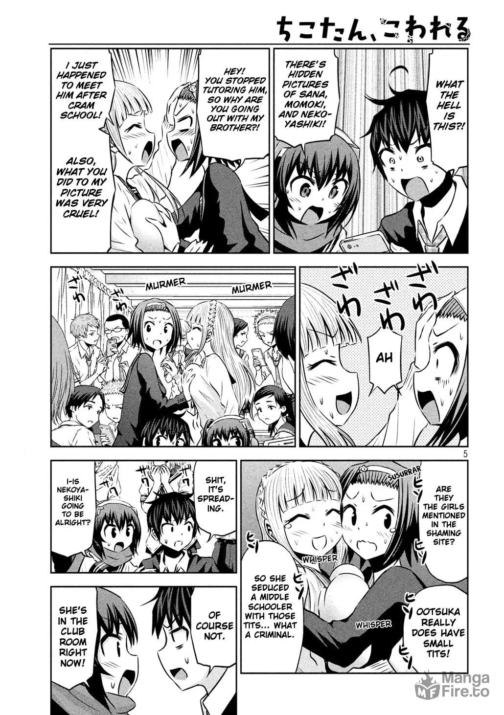 Chikotan, Kowareru Chapter 57 page 5 - 
