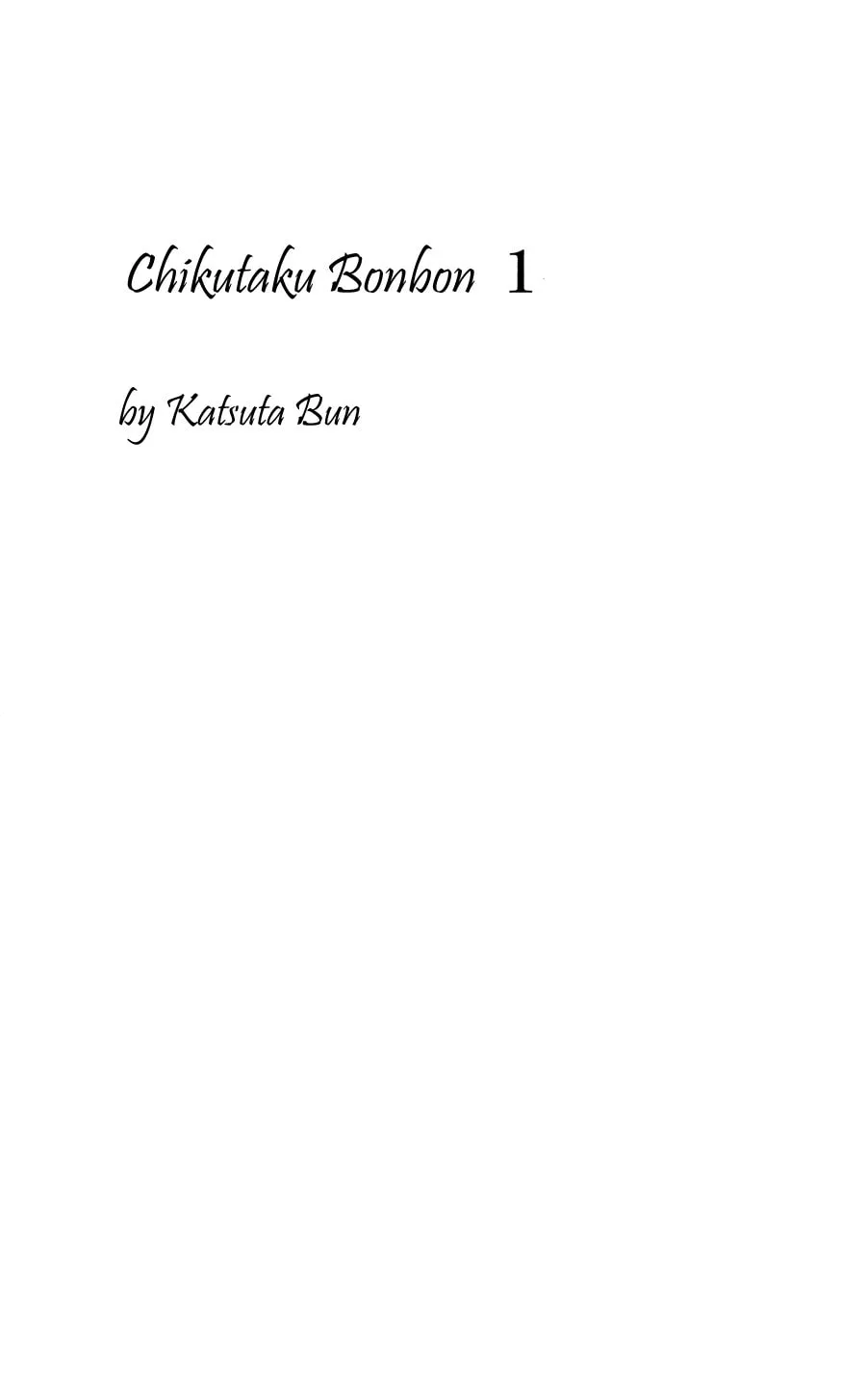 Read Chikutaku Bonbon chapter 1 image 1 on Lezhin