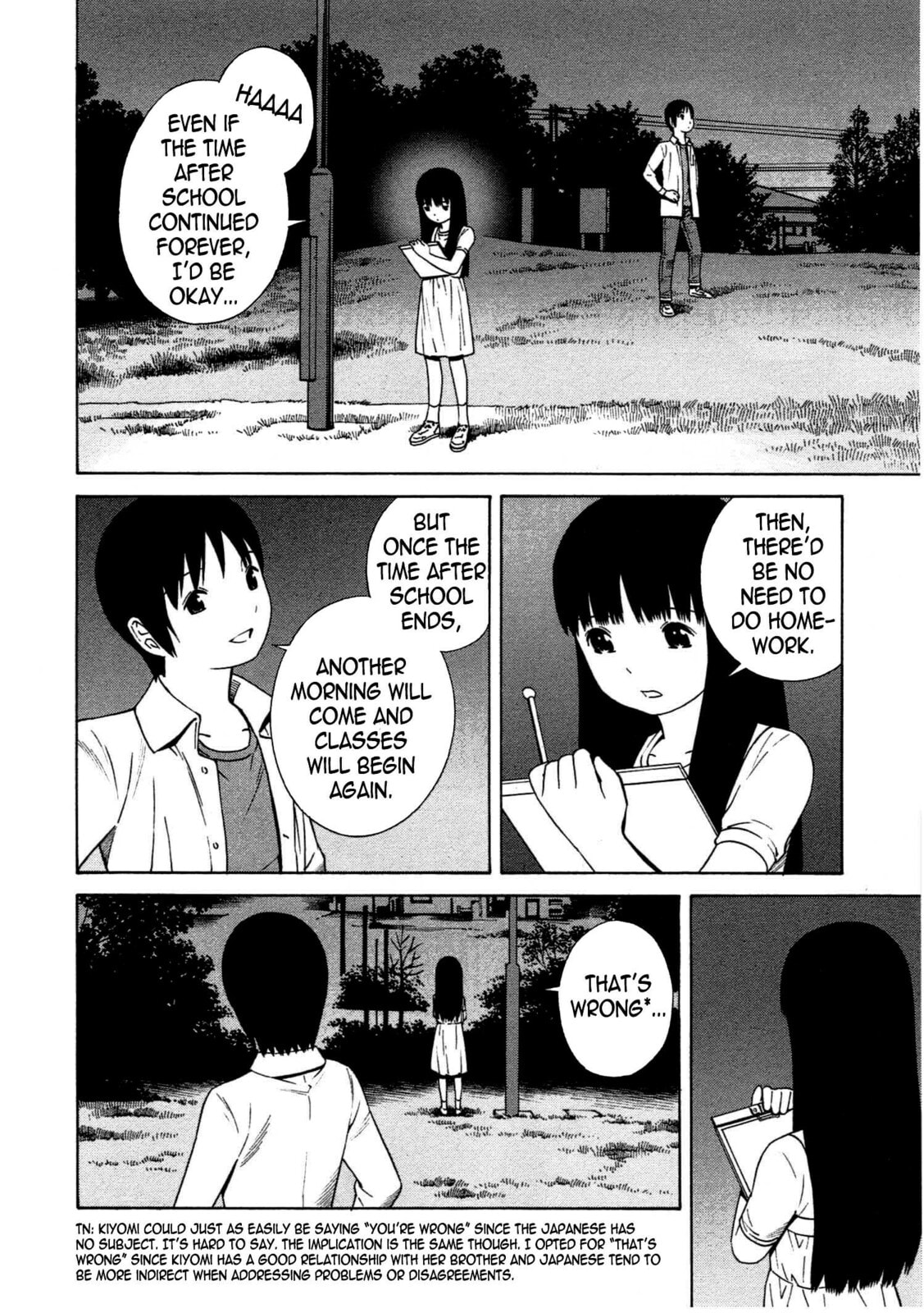 Read Chikyuu no Houkago chapter 11 image 16 on Lezhin