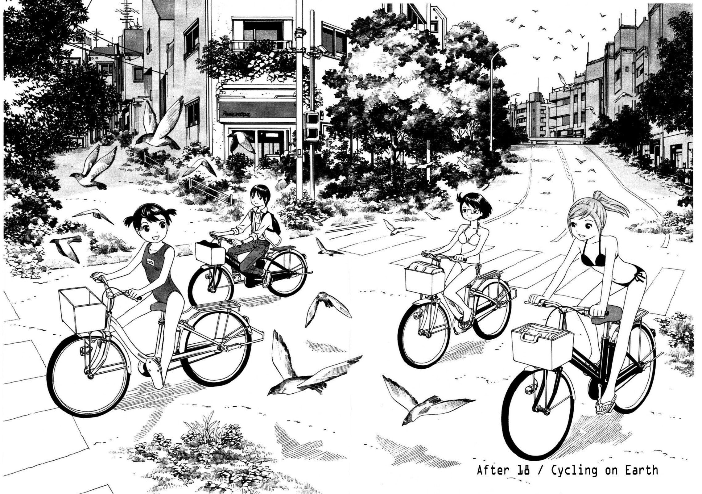 Read Chikyuu no Houkago chapter 18 image 2 on Lezhin