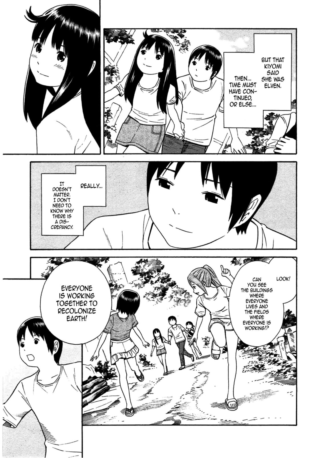 Read Chikyuu no Houkago chapter 35 image 10 on Lezhin