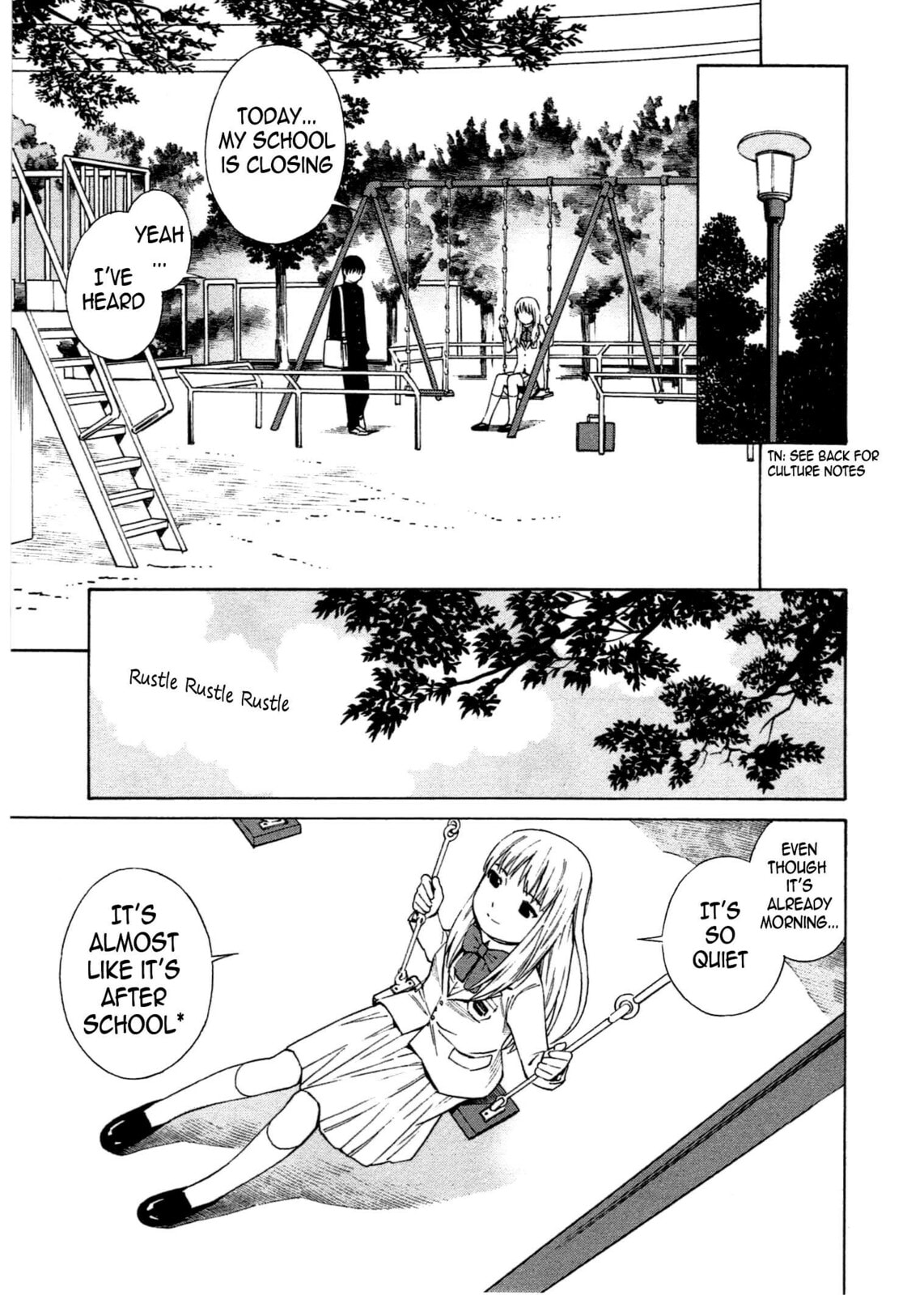 Read Chikyuu no Houkago chapter 4 image 19 on Lezhin