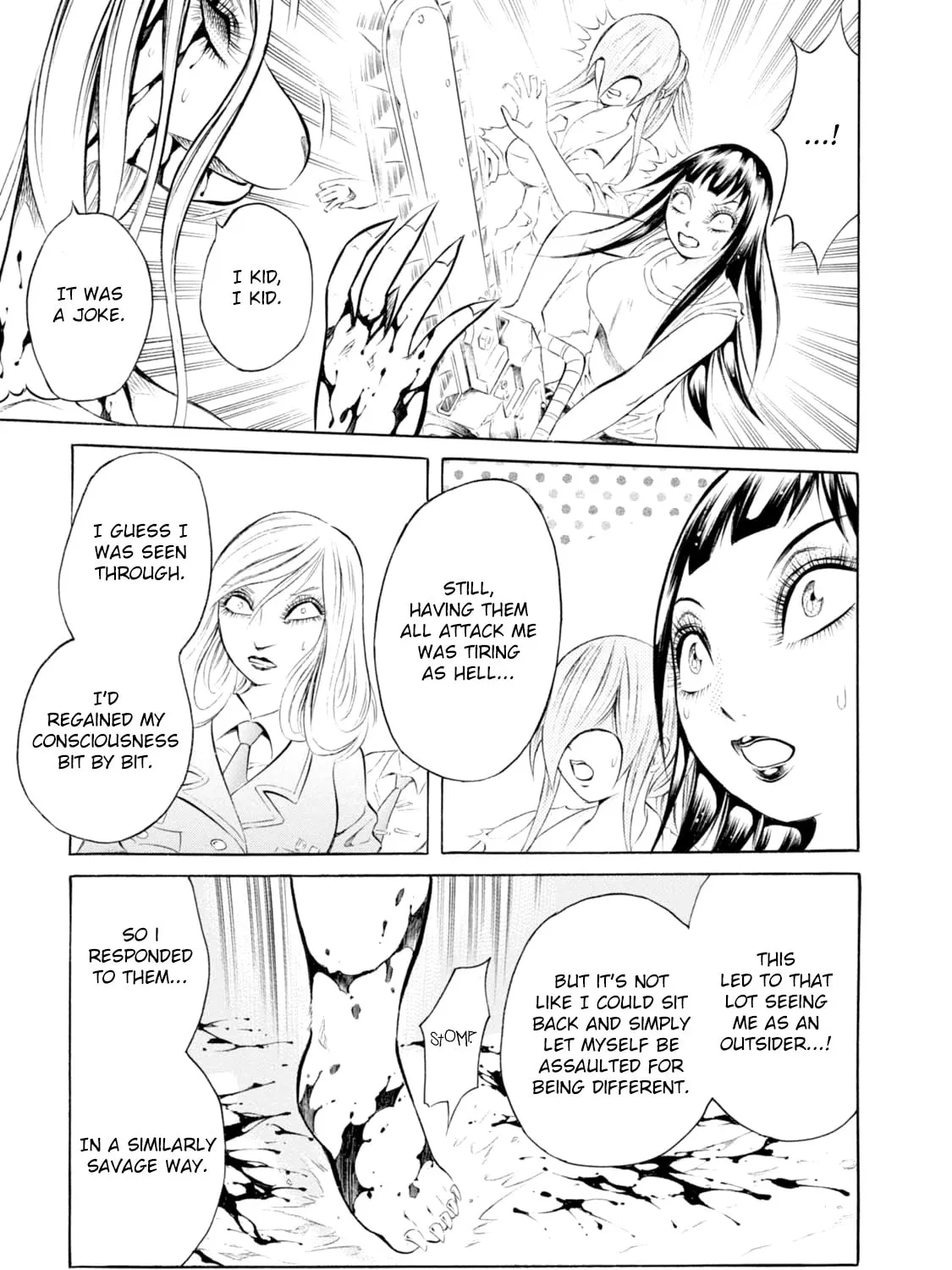 Read Chimamire Sukeban Chainsaw chapter 82 image 14 on Lezhin