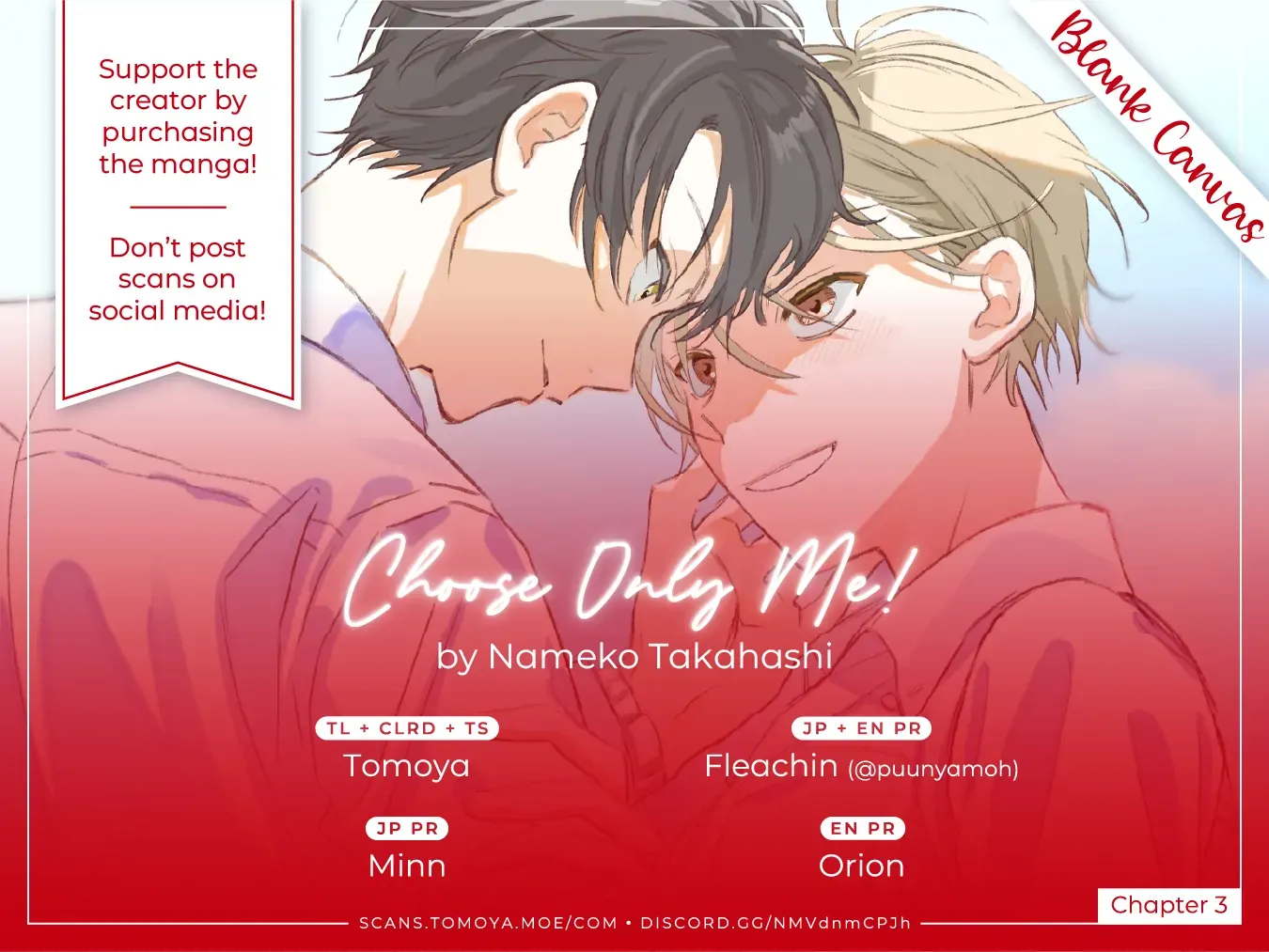 Read Choose Only Me! chapter 3 image 1 on Lezhin