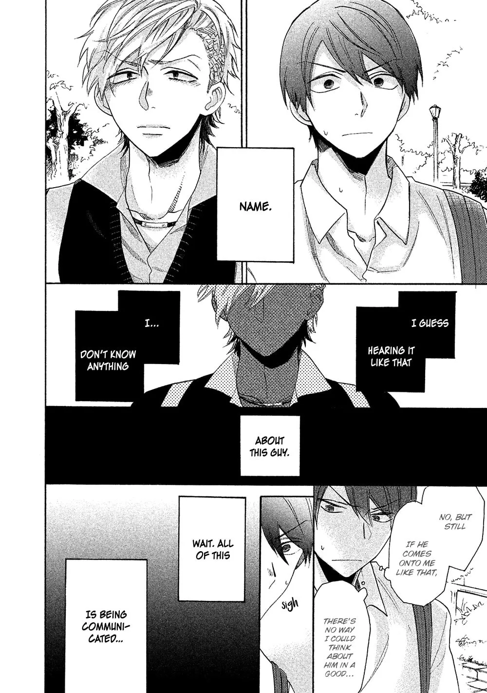 Read Chotto Damatte chapter 1.2 image 15 on Lezhin